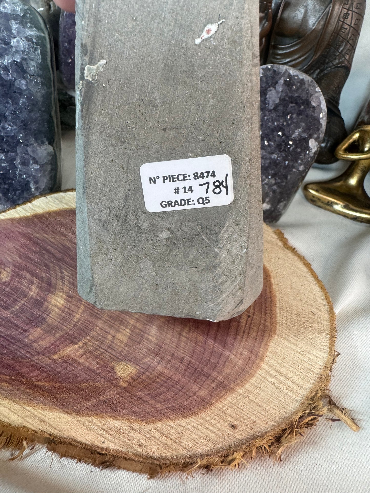 Rainbow Amethyst - Raw Basecut