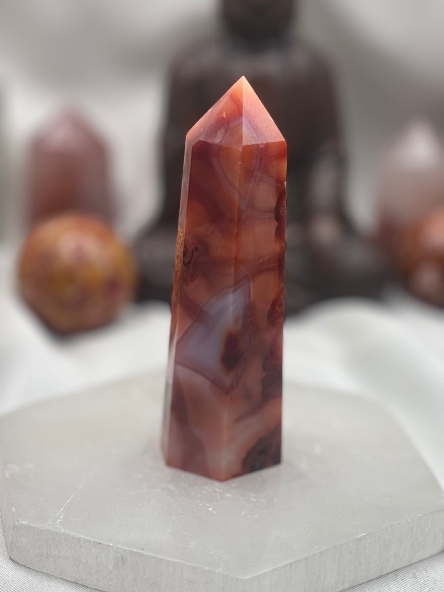 Carnelian Agate Tower
