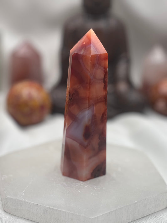 Carnelian Agate Tower