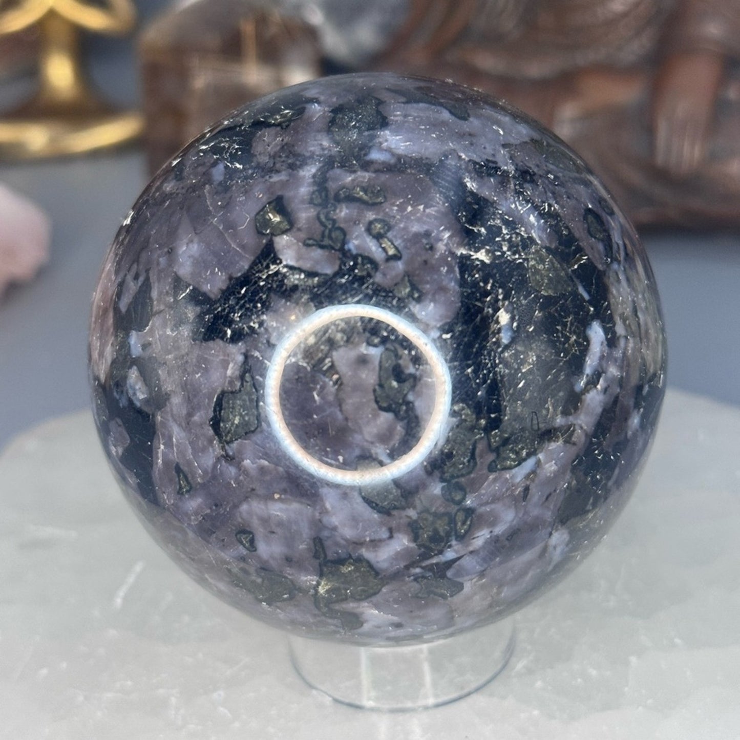 Indigo Gabbro Sphere
