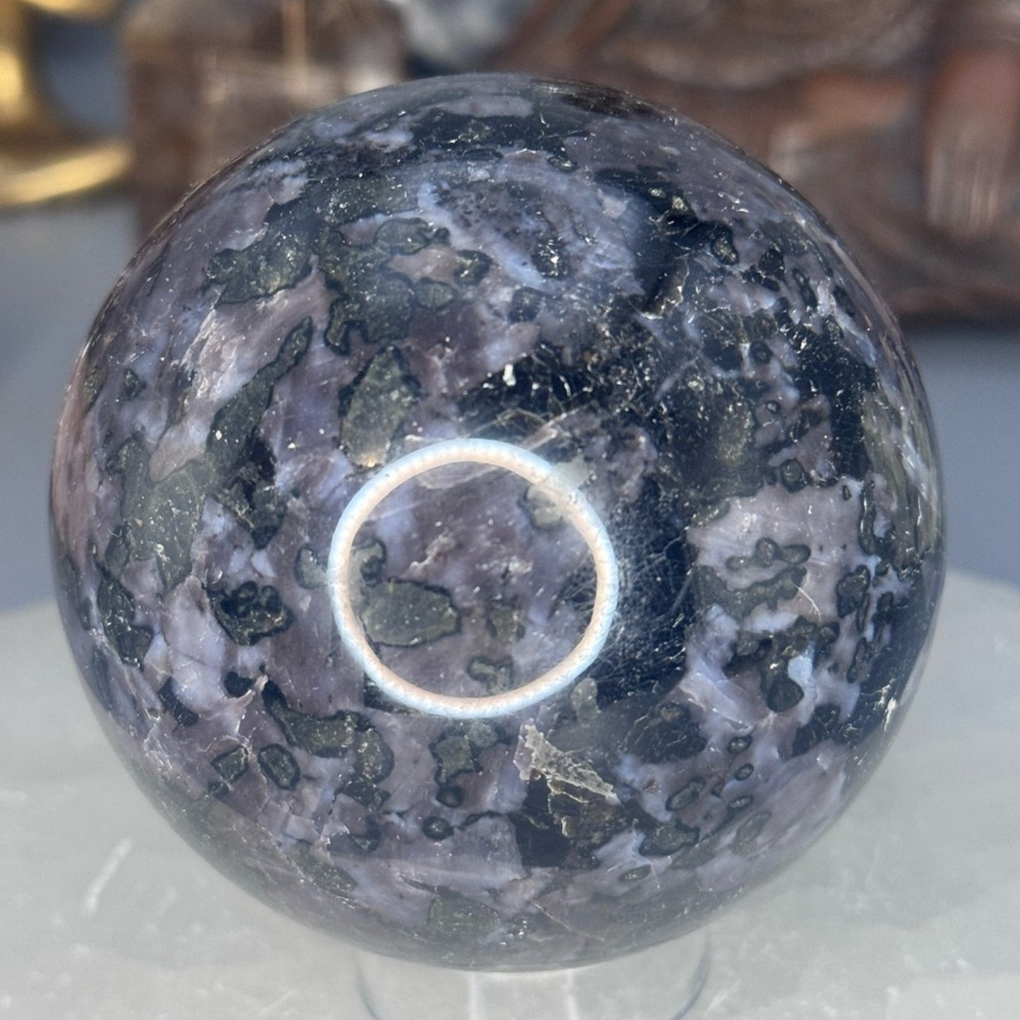 Indigo Gabbro Sphere