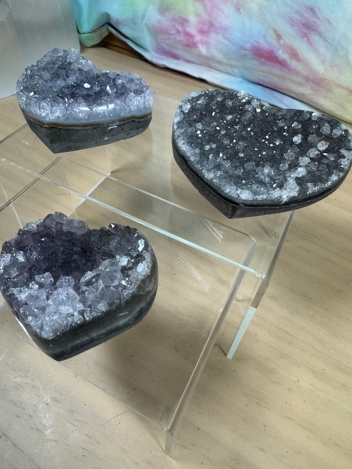 Amethyst Hearts