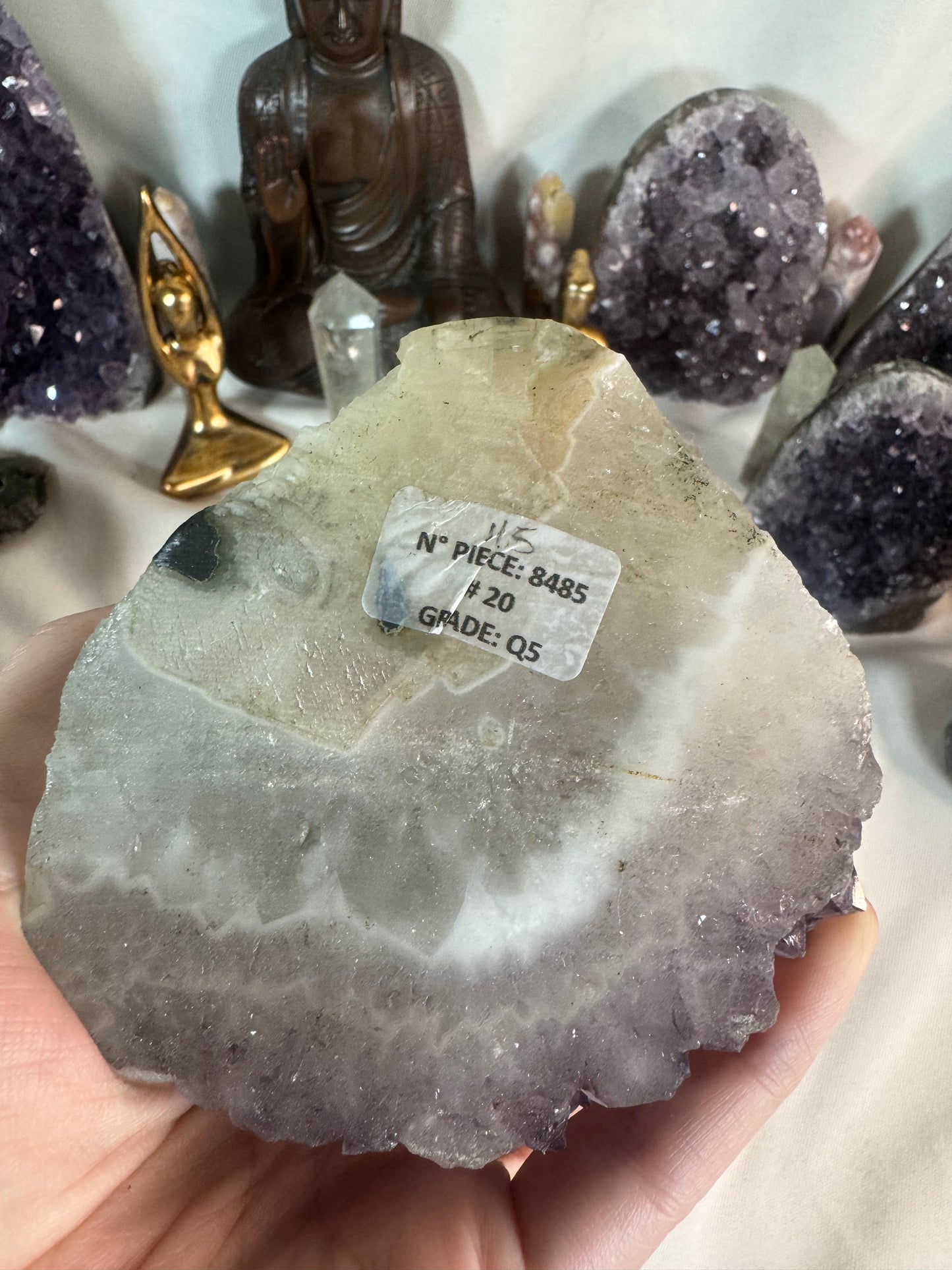 Rainbow Amethyst - Raw Basecut