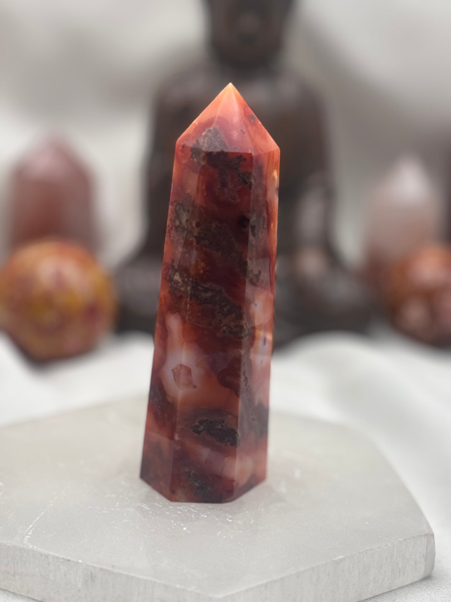 Carnelian Agate Tower