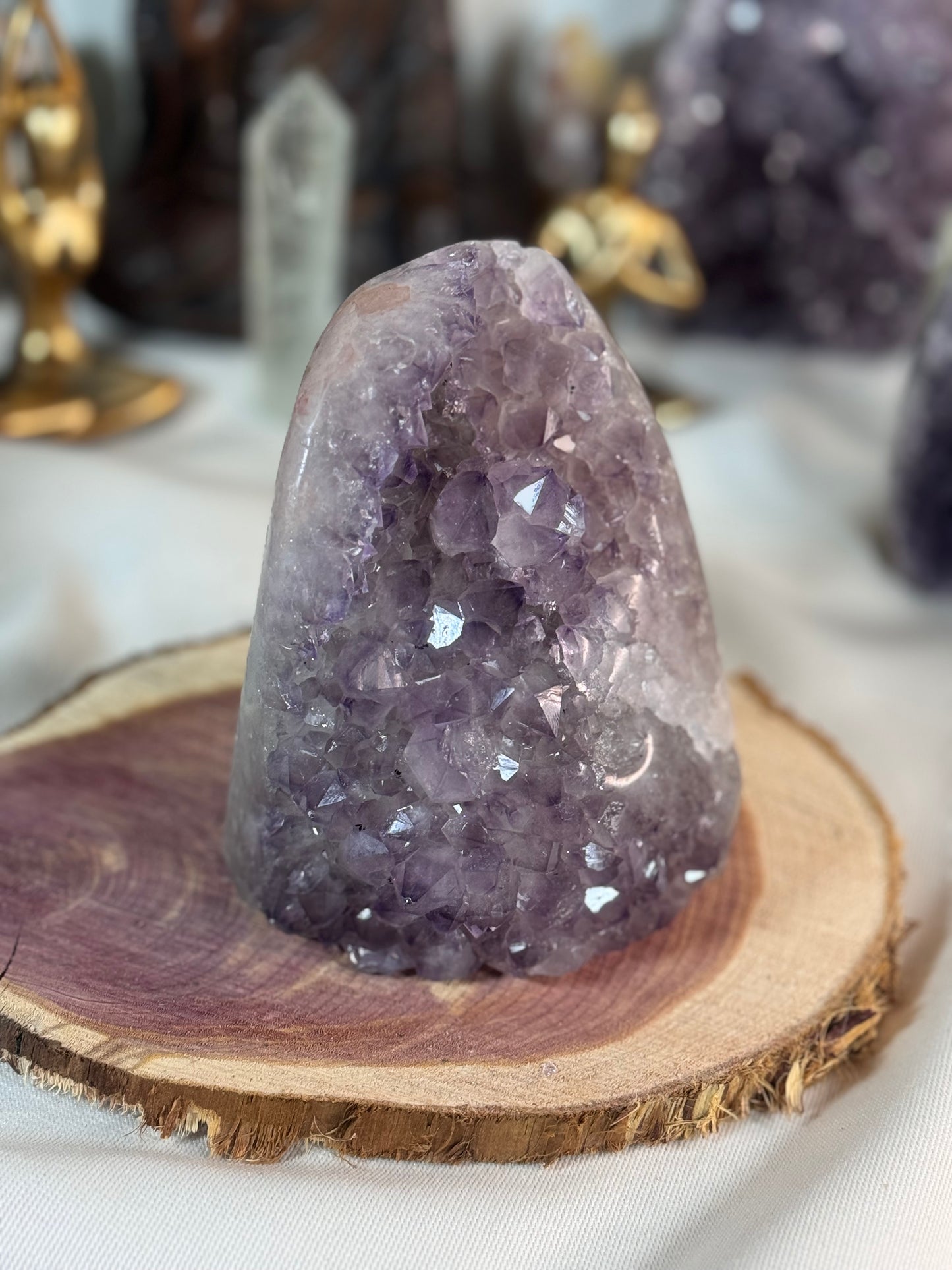 Rainbow Amethyst - Raw Basecut