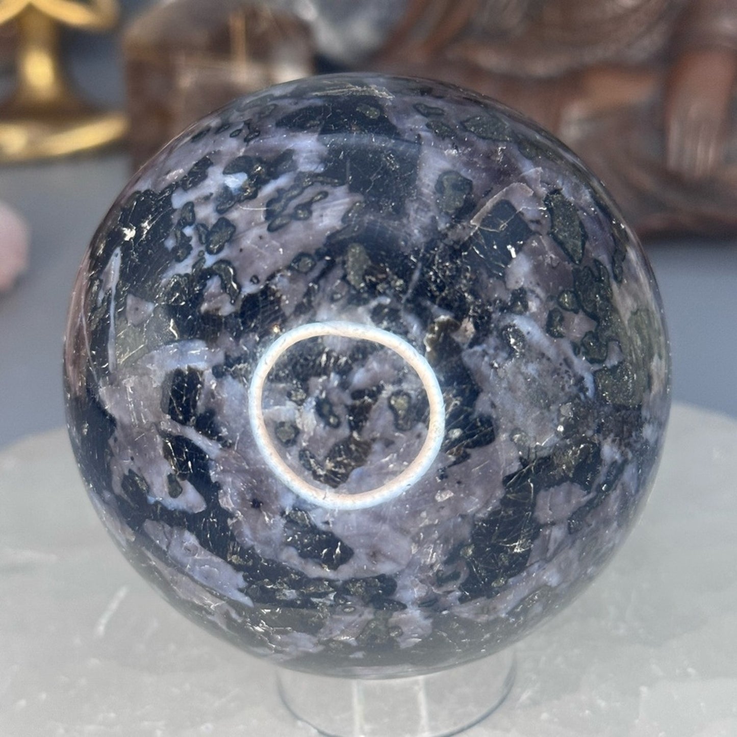 Indigo Gabbro Sphere