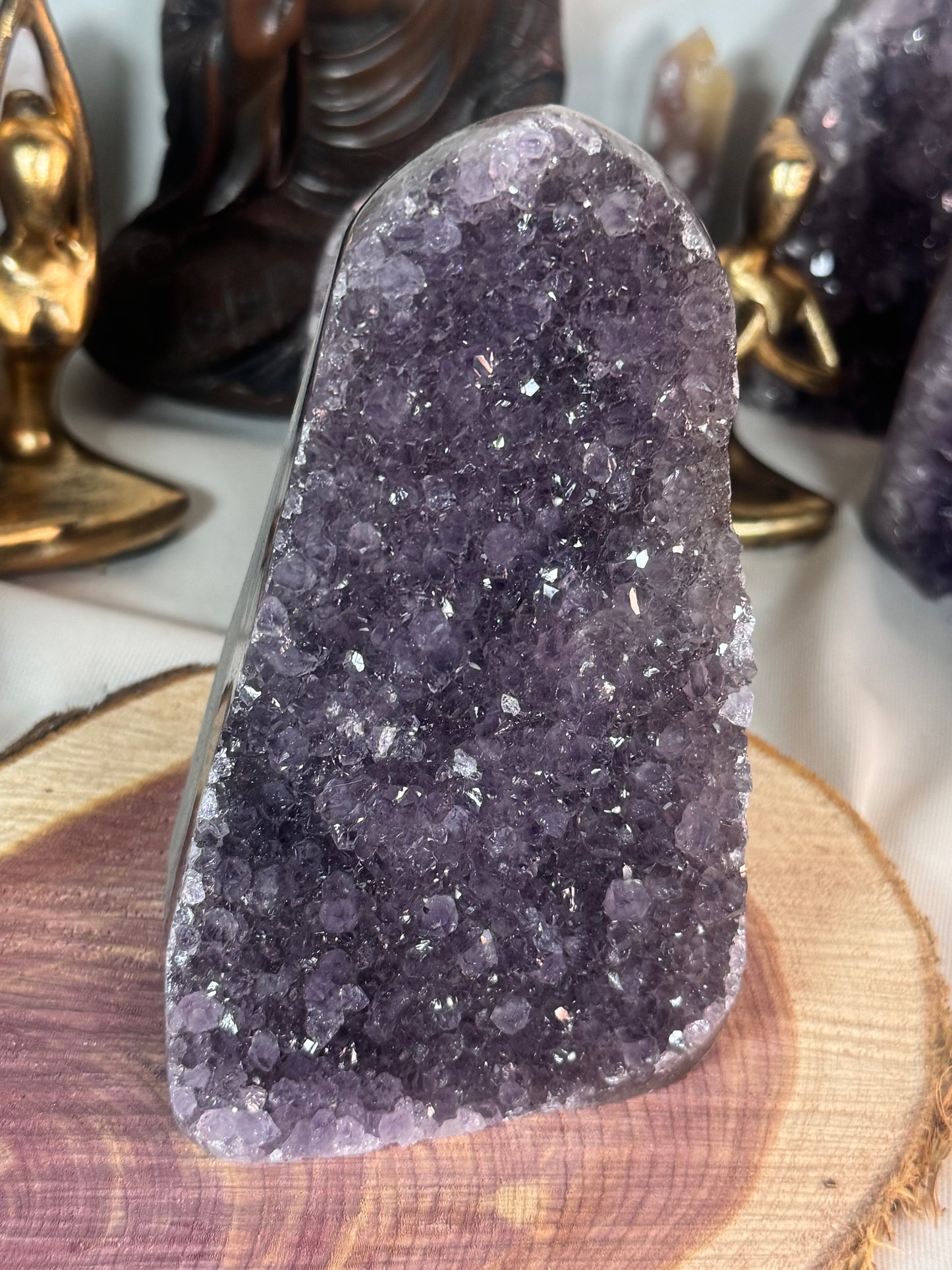 Rainbow Amethyst - Raw Basecut