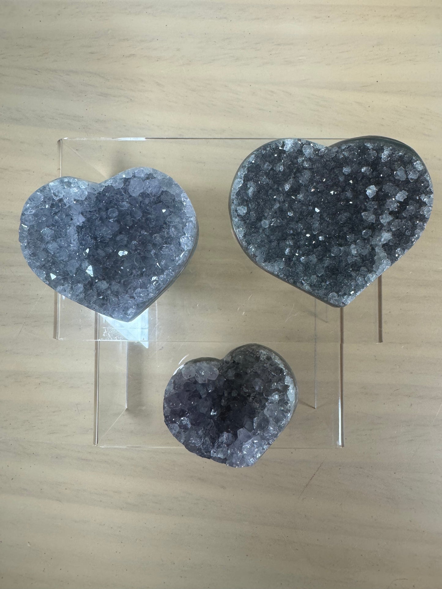 Amethyst Hearts