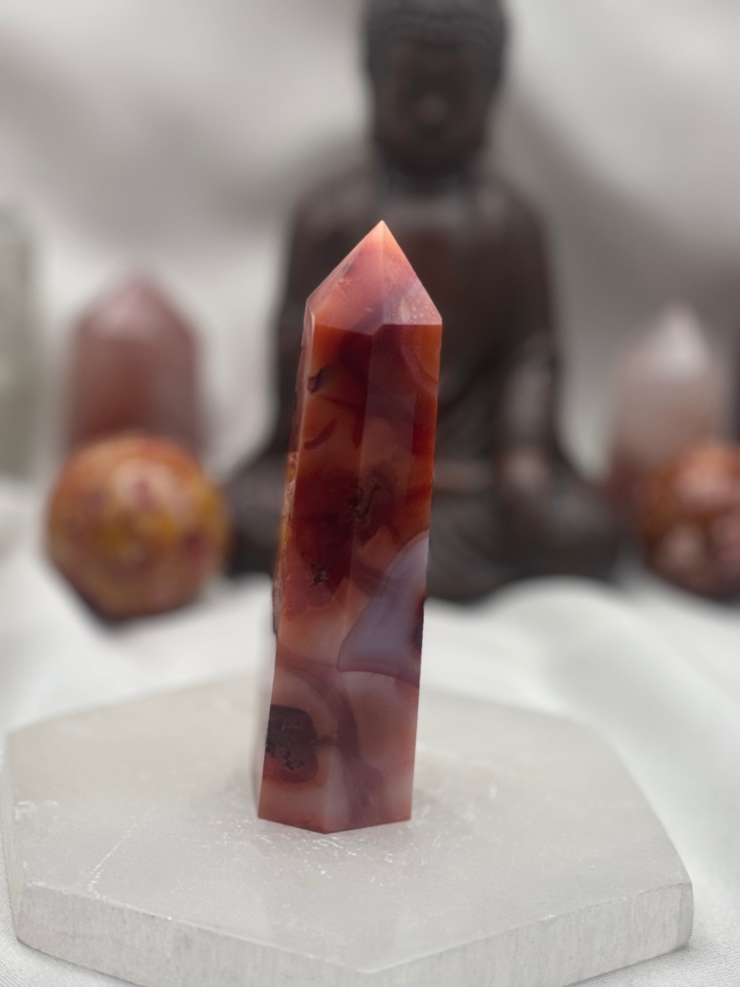 Carnelian Agate Tower