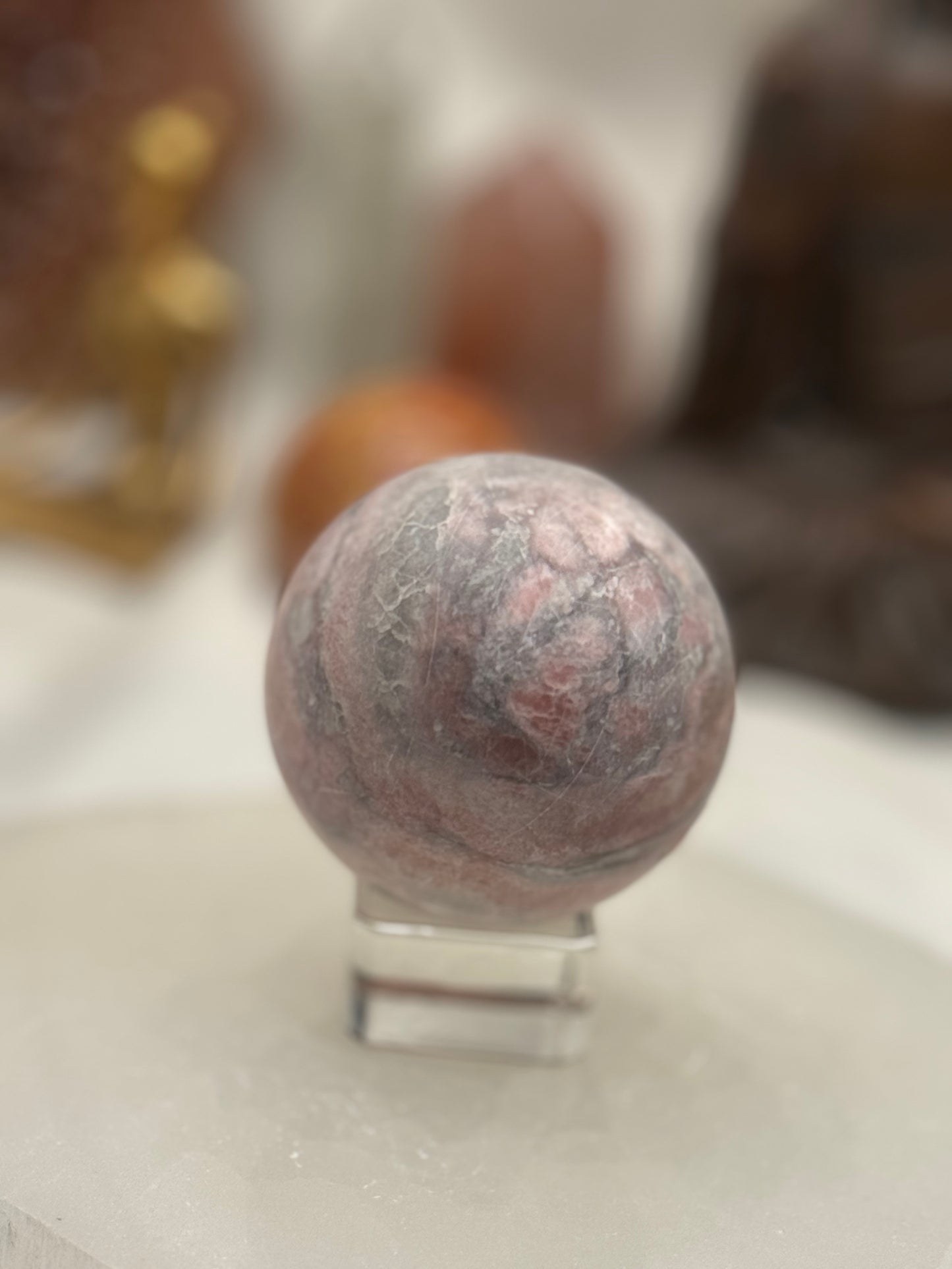 Pink Opal Sphere