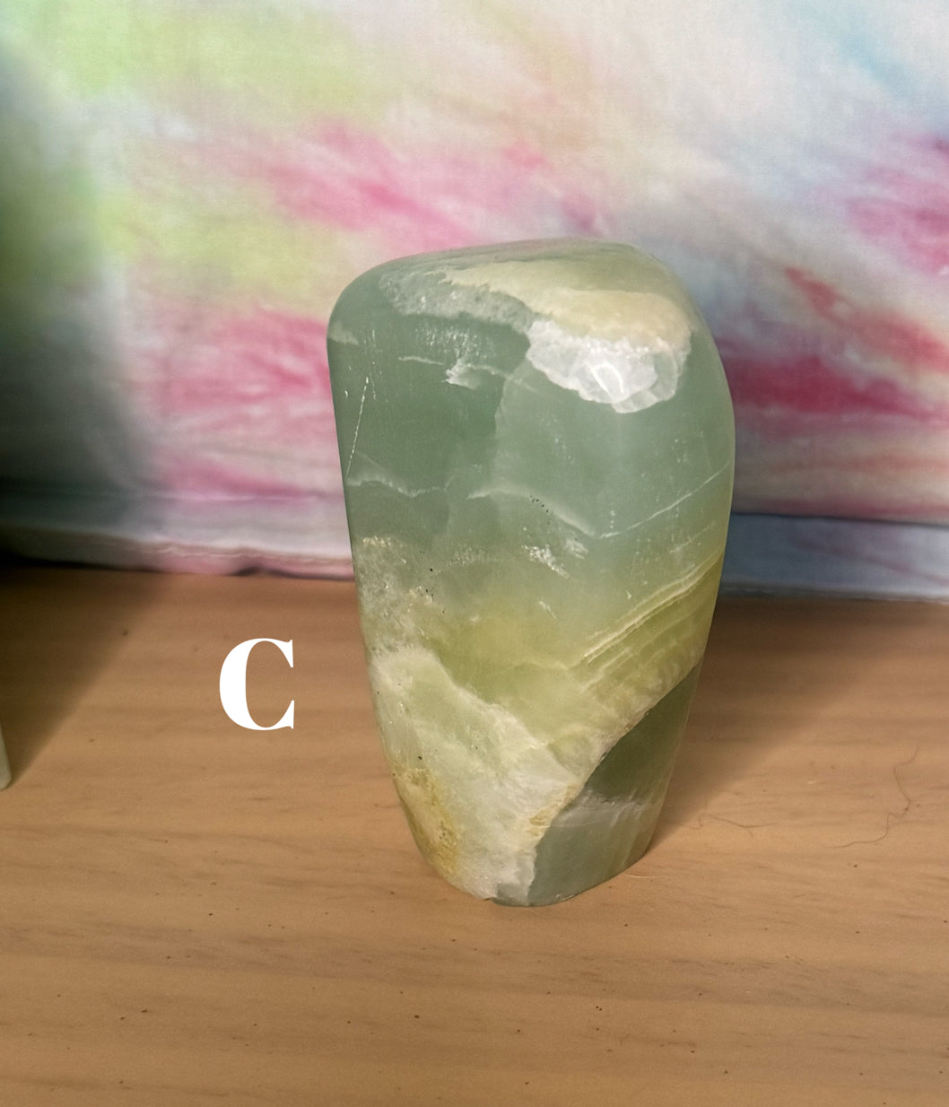 Pistachio Calcite - C