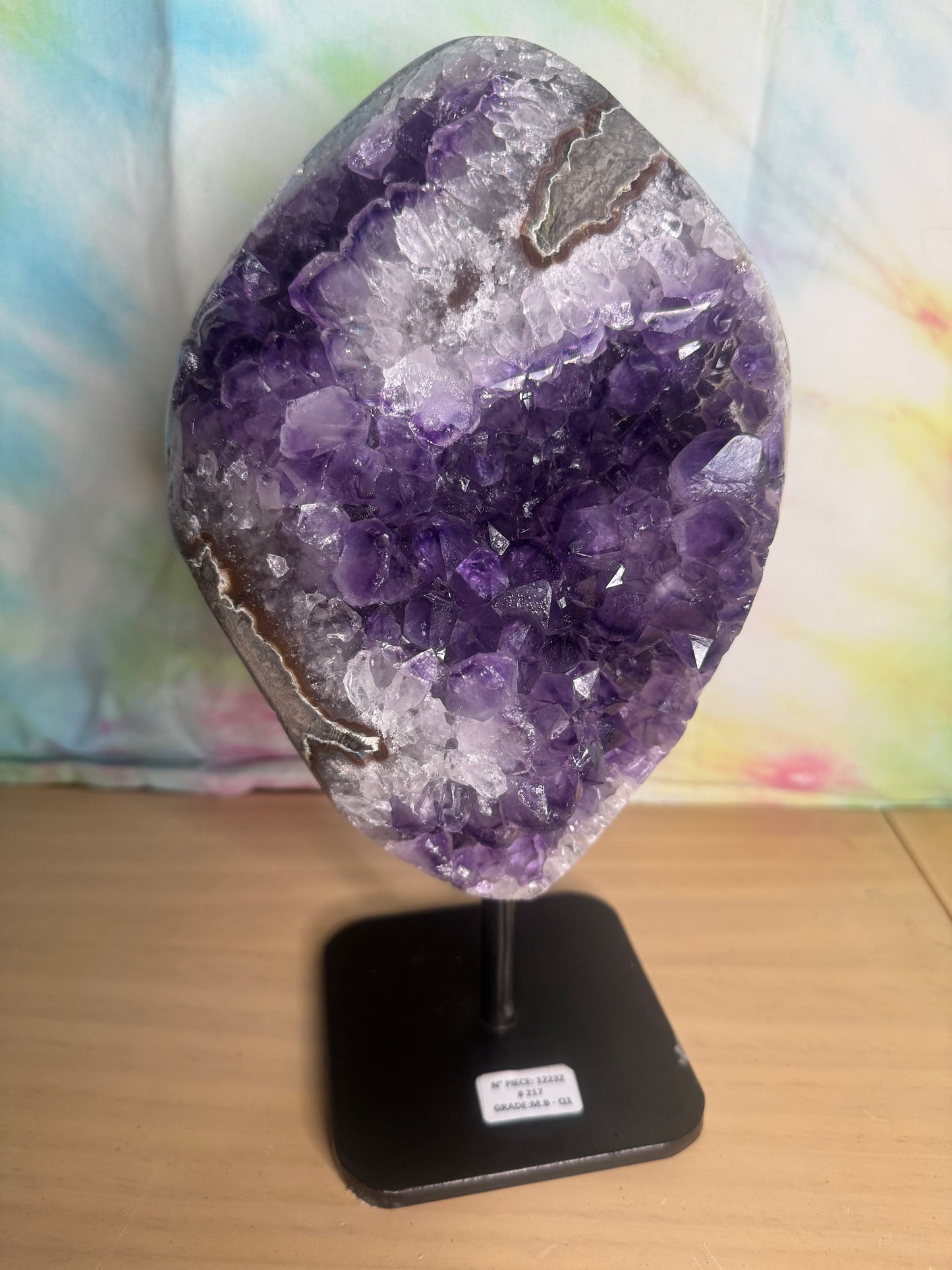 Amethyst on Stand