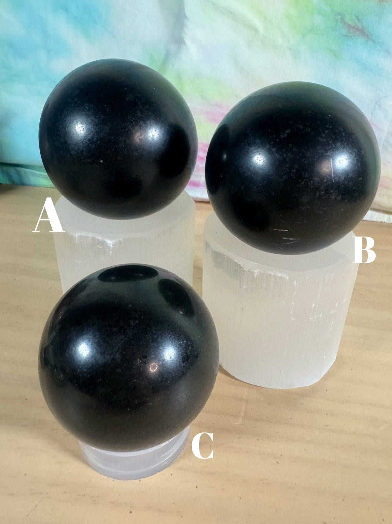 Black Tourmaline Sphere