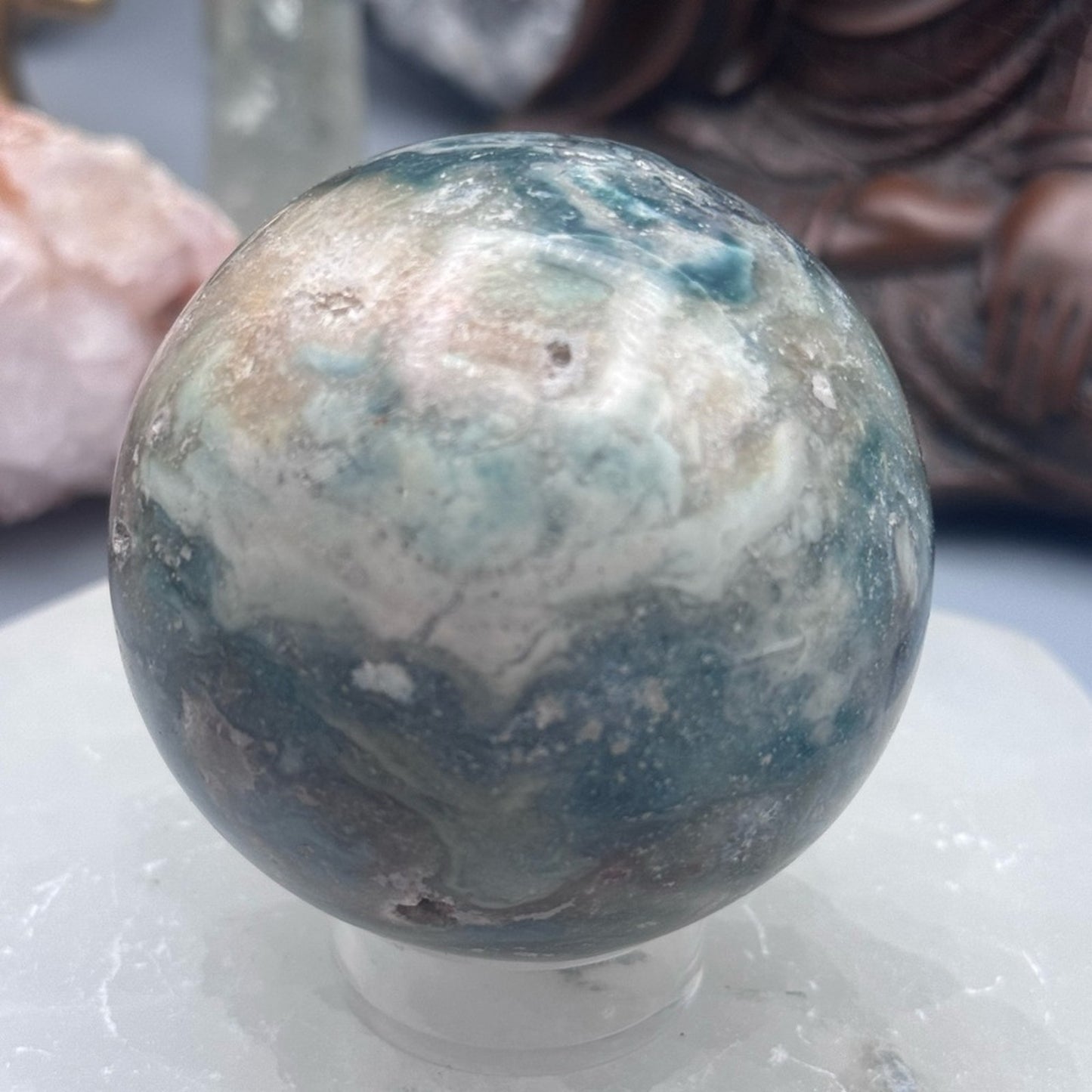 Ocean Jasper Sphere