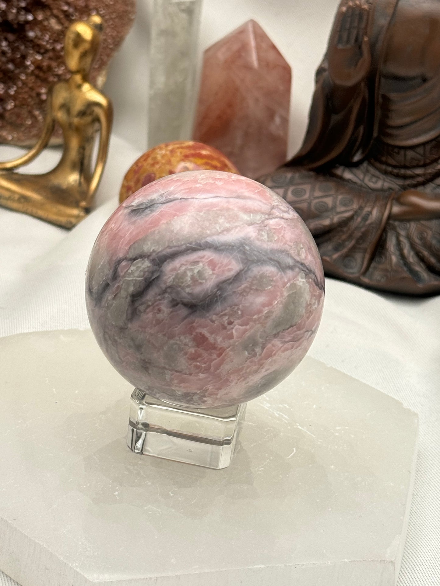 Pink Opal Sphere