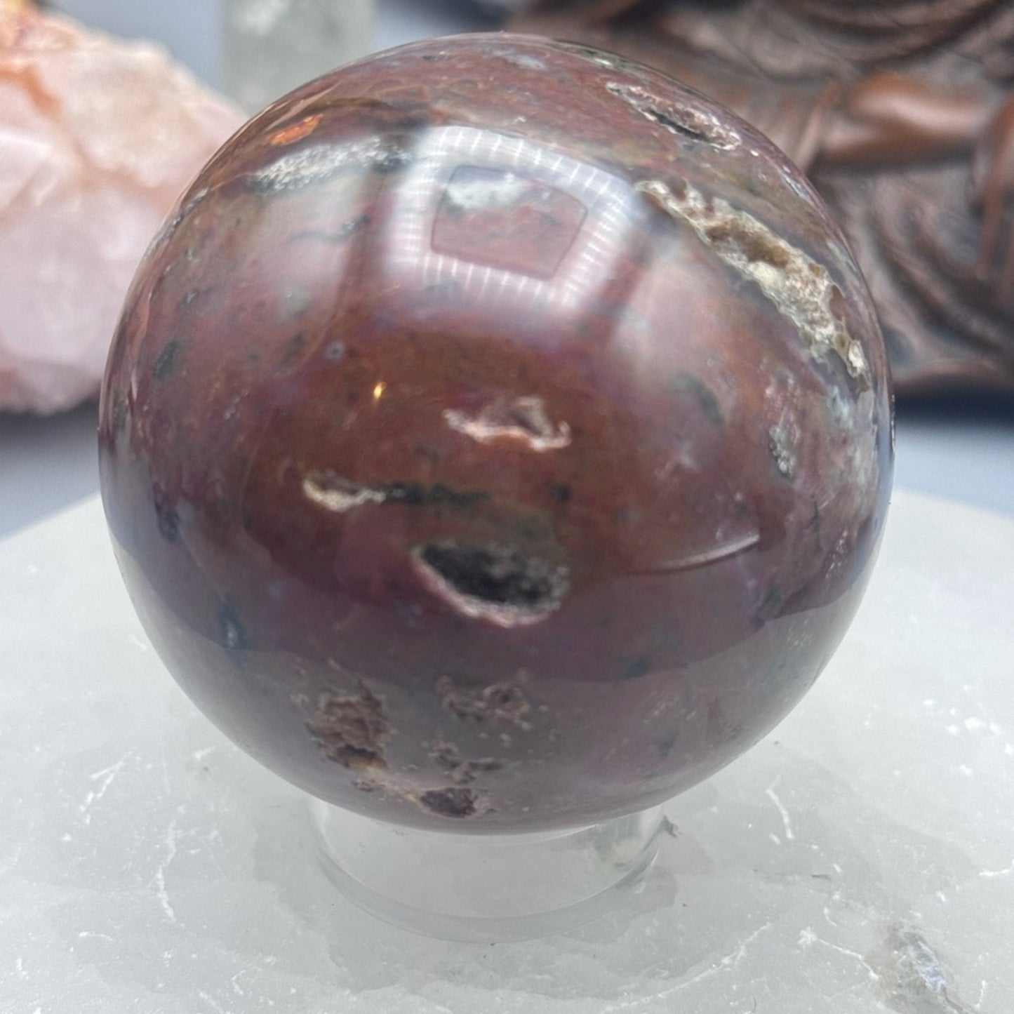 Ocean Jasper Sphere