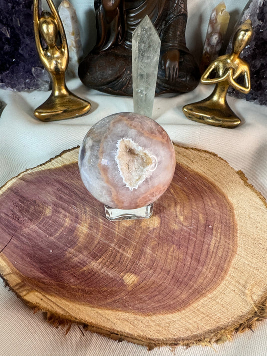 Pink Amethyst Sphere