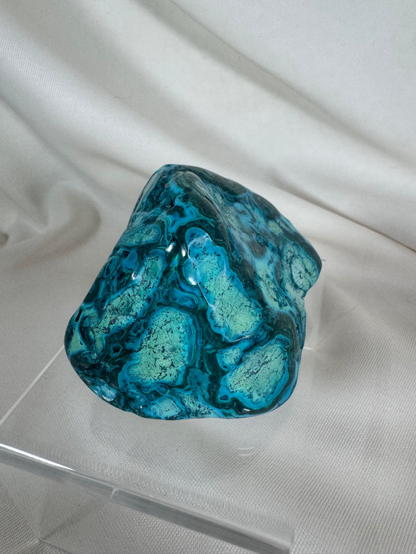 Chrysocolla & Malachite Polished Raw