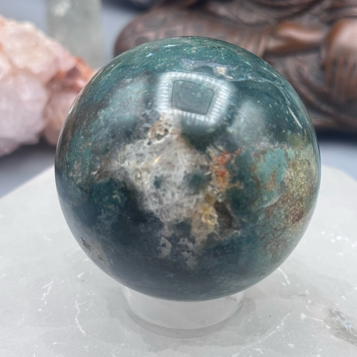 Ocean Jasper Sphere