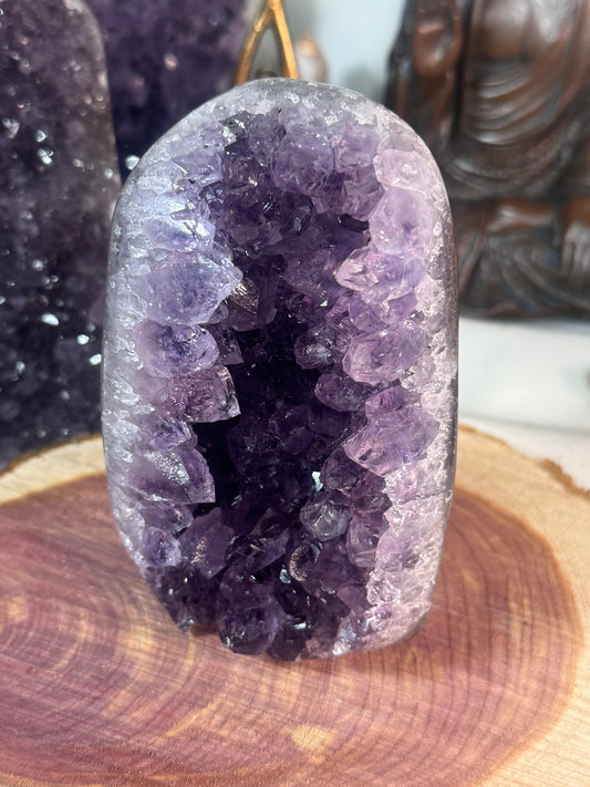 Rainbow Amethyst - Raw Basecut