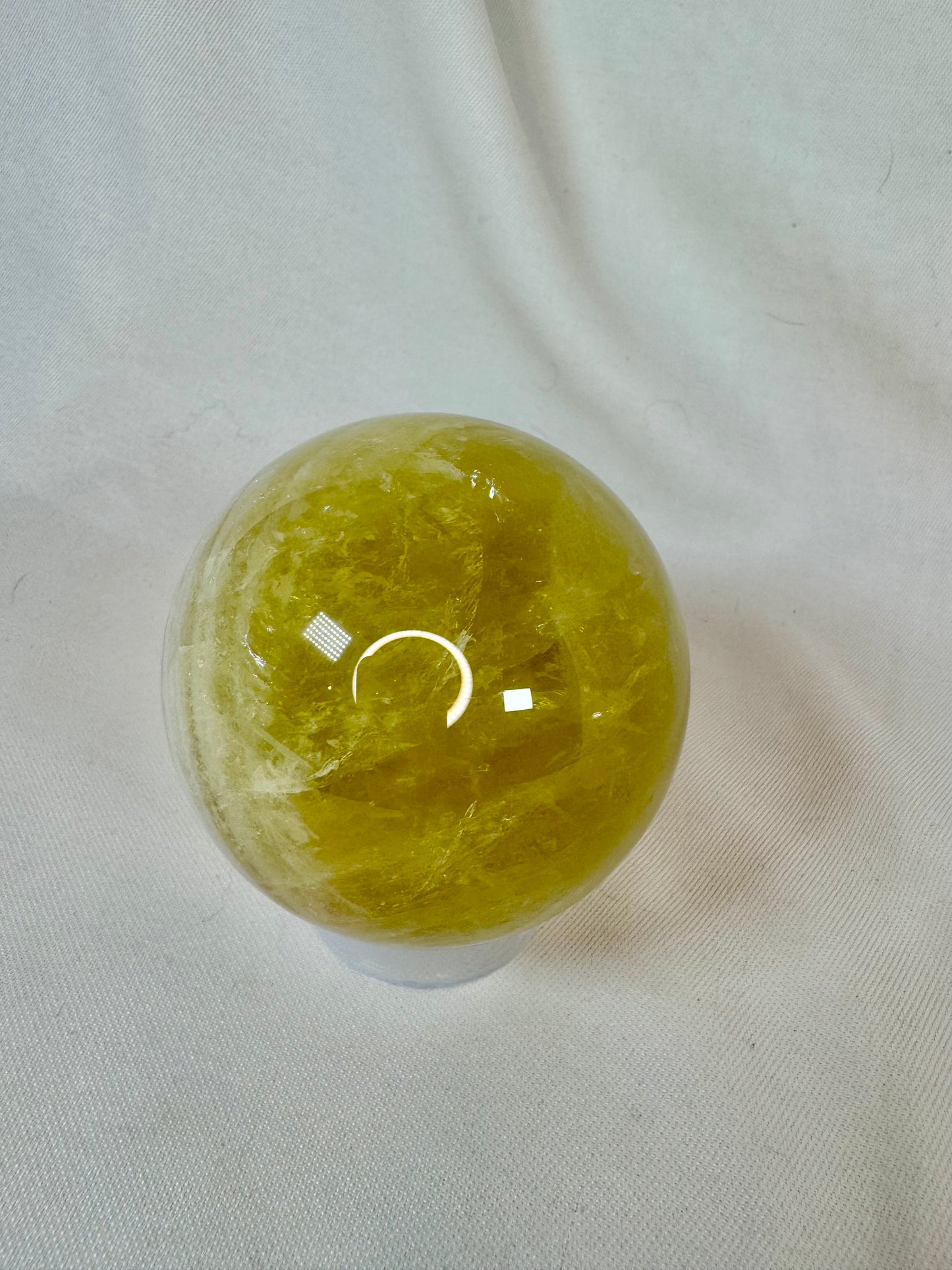 Lemon Citrine Sphere