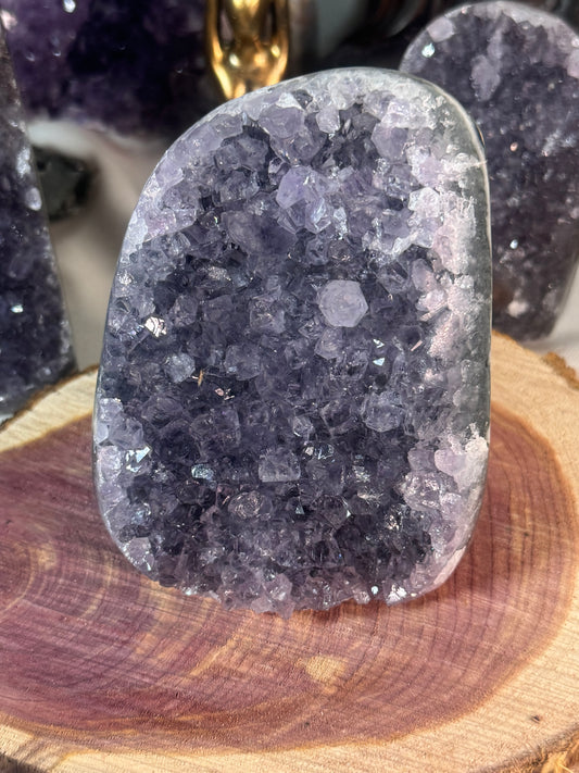 Rainbow Amethyst - Raw Basecut