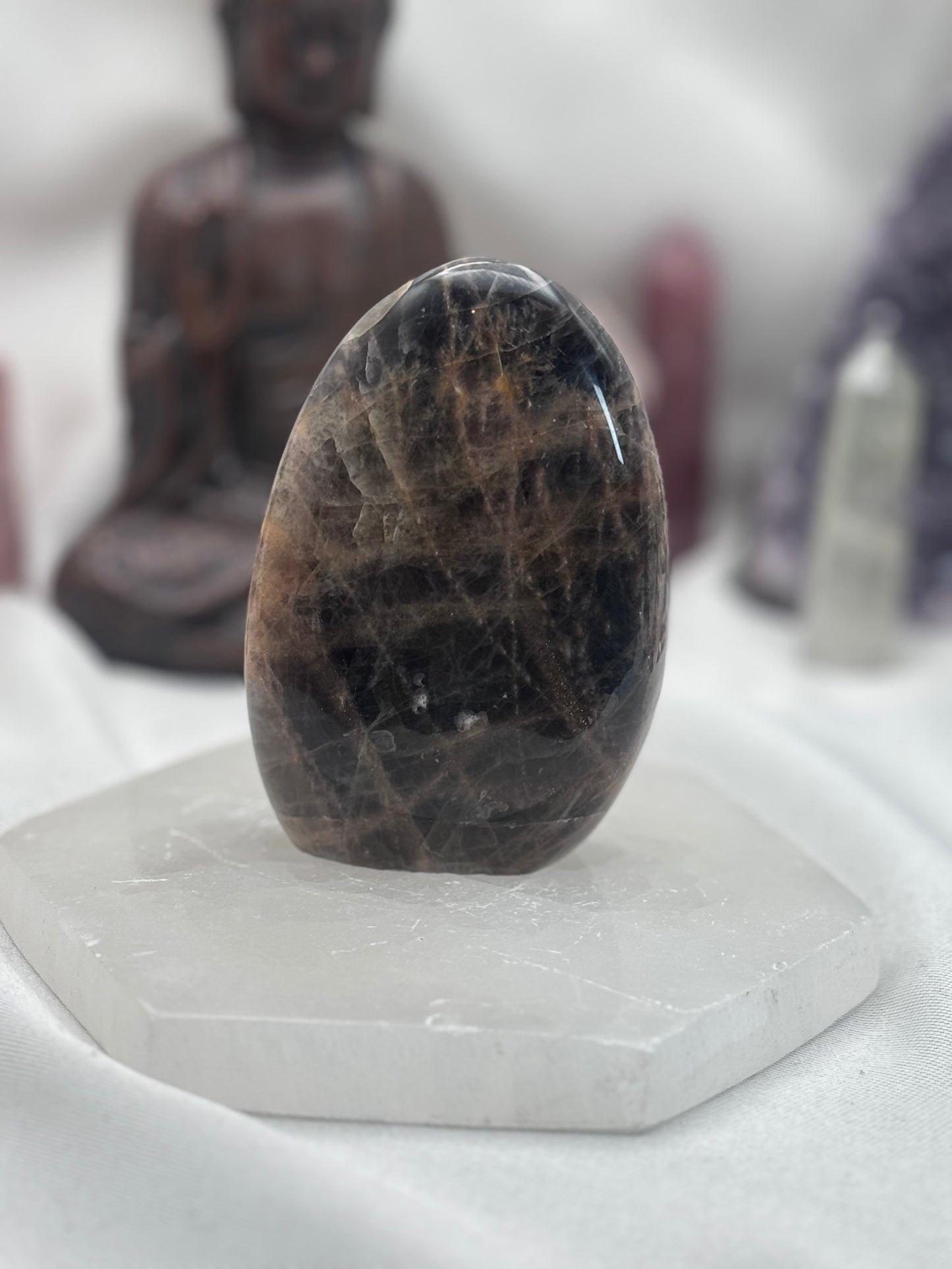 Black Moonstone Free Form