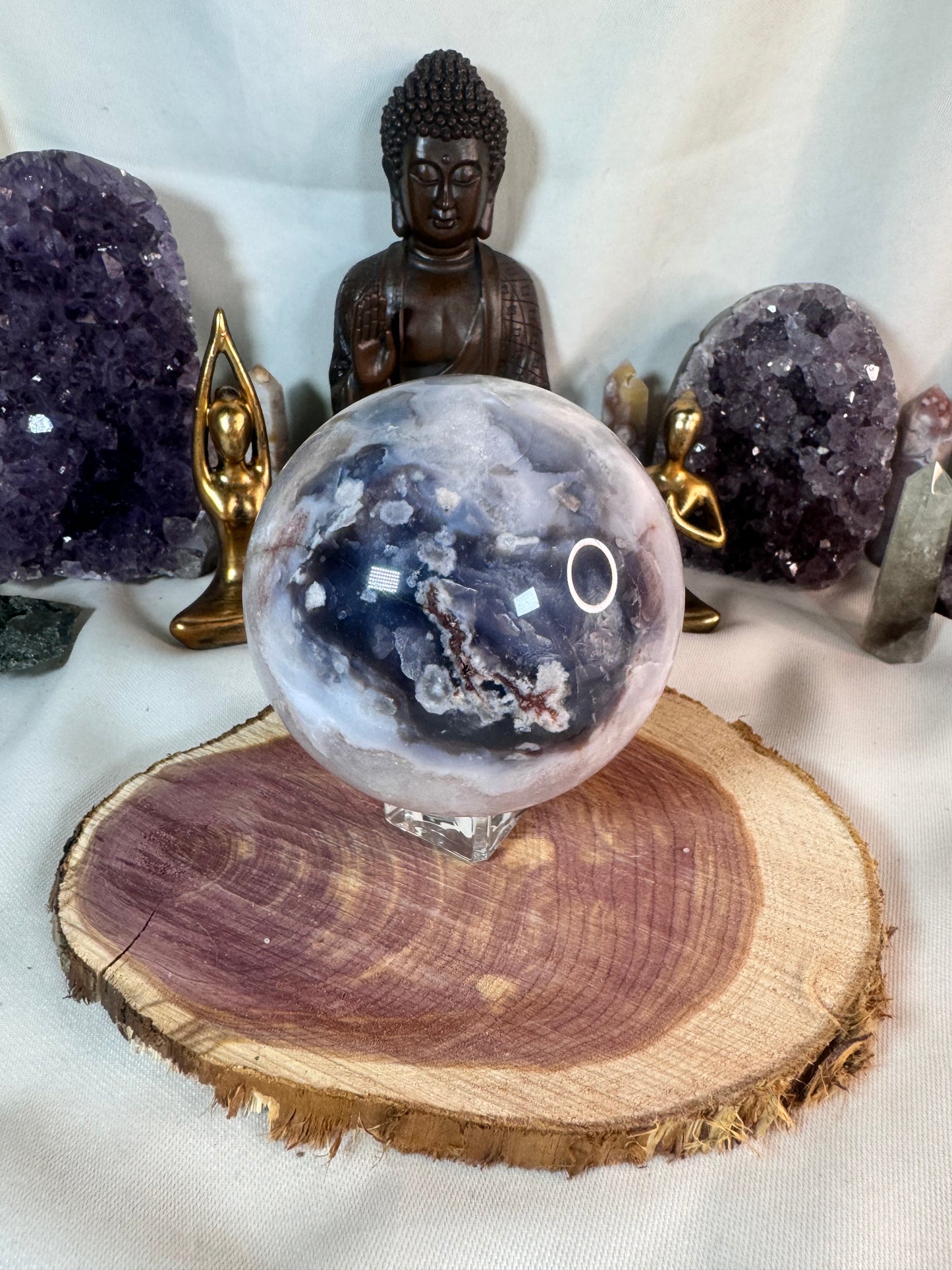 Pink Amethyst Sphere - Large