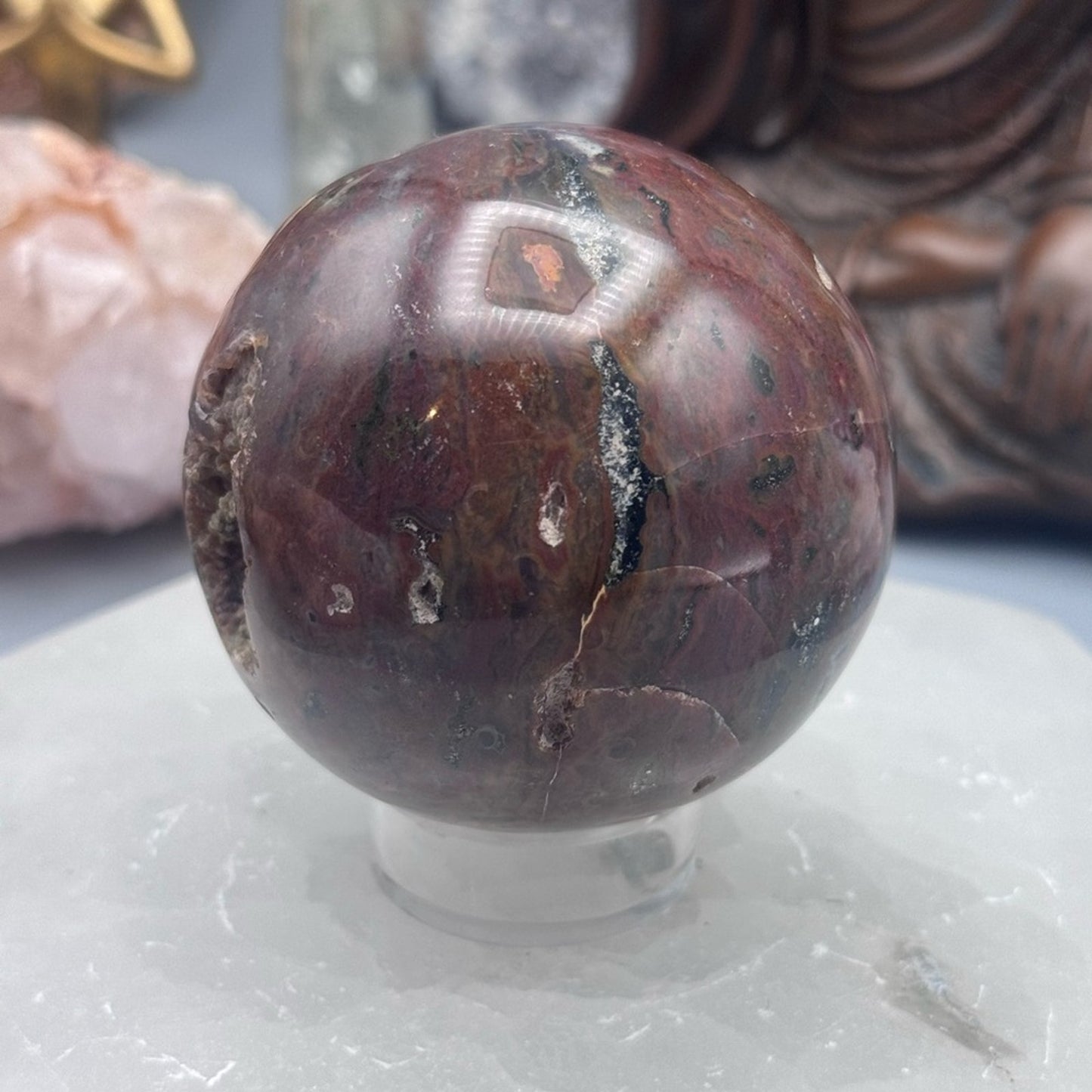 Ocean Jasper Sphere