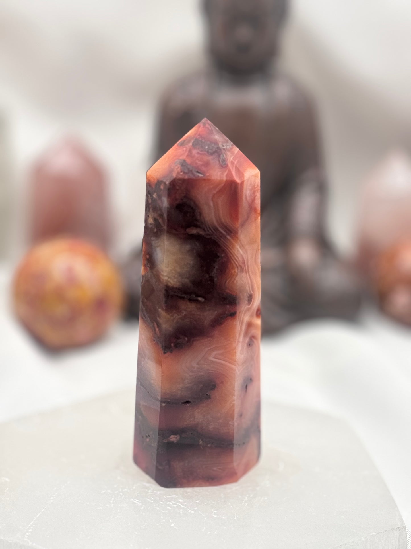 Carnelian Agate Tower