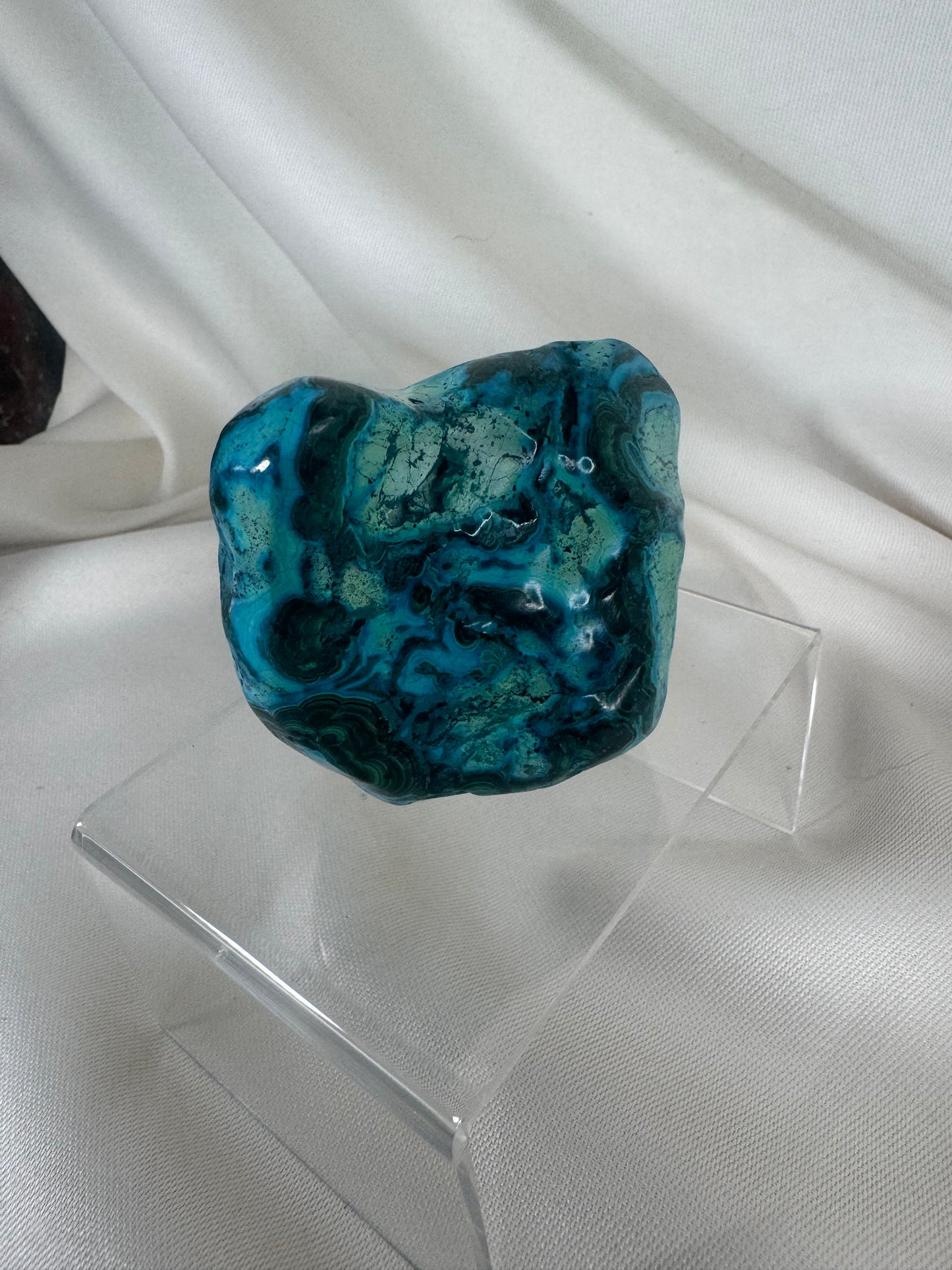 Chrysocolla & Malachite Polished Raw