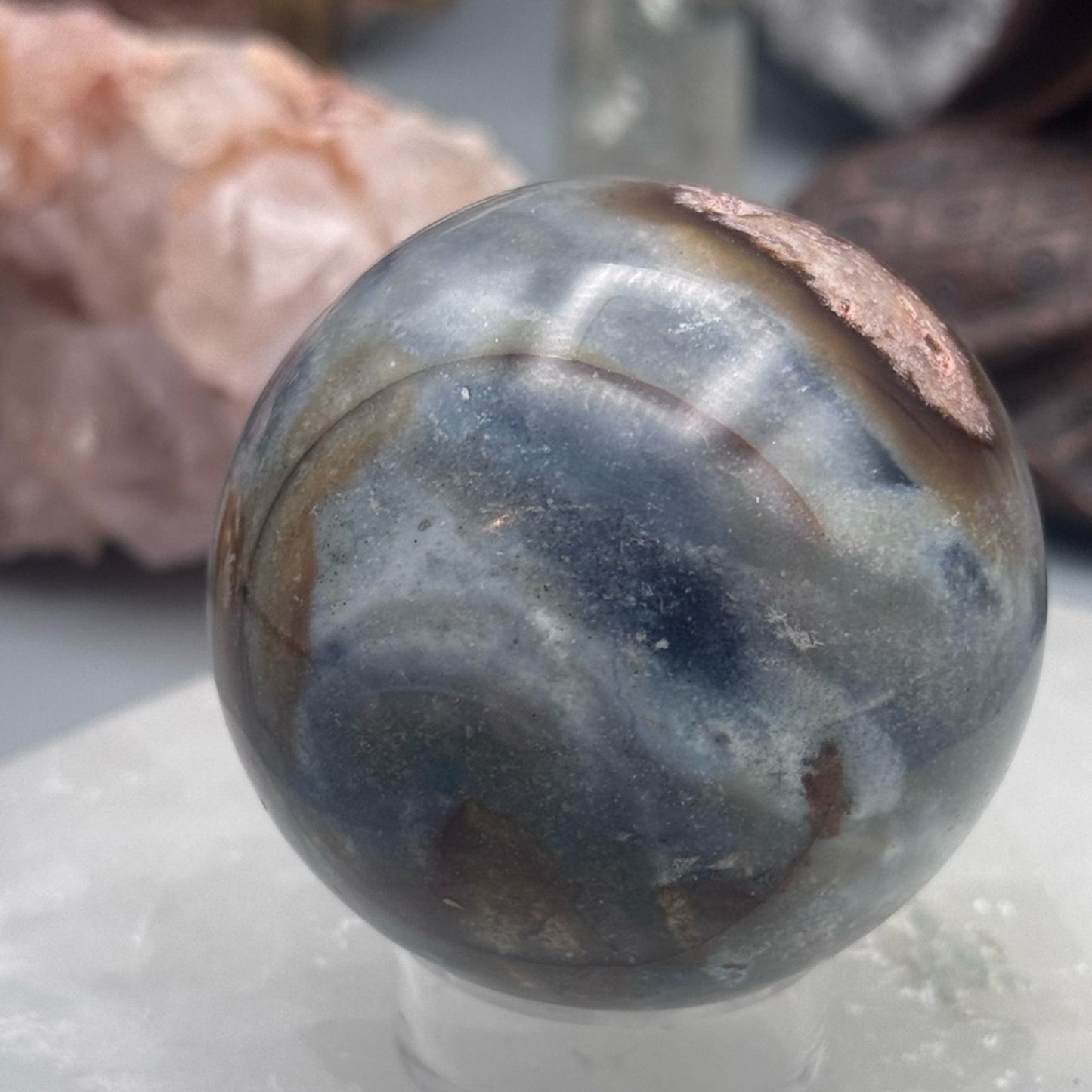 Ocean Jasper Sphere