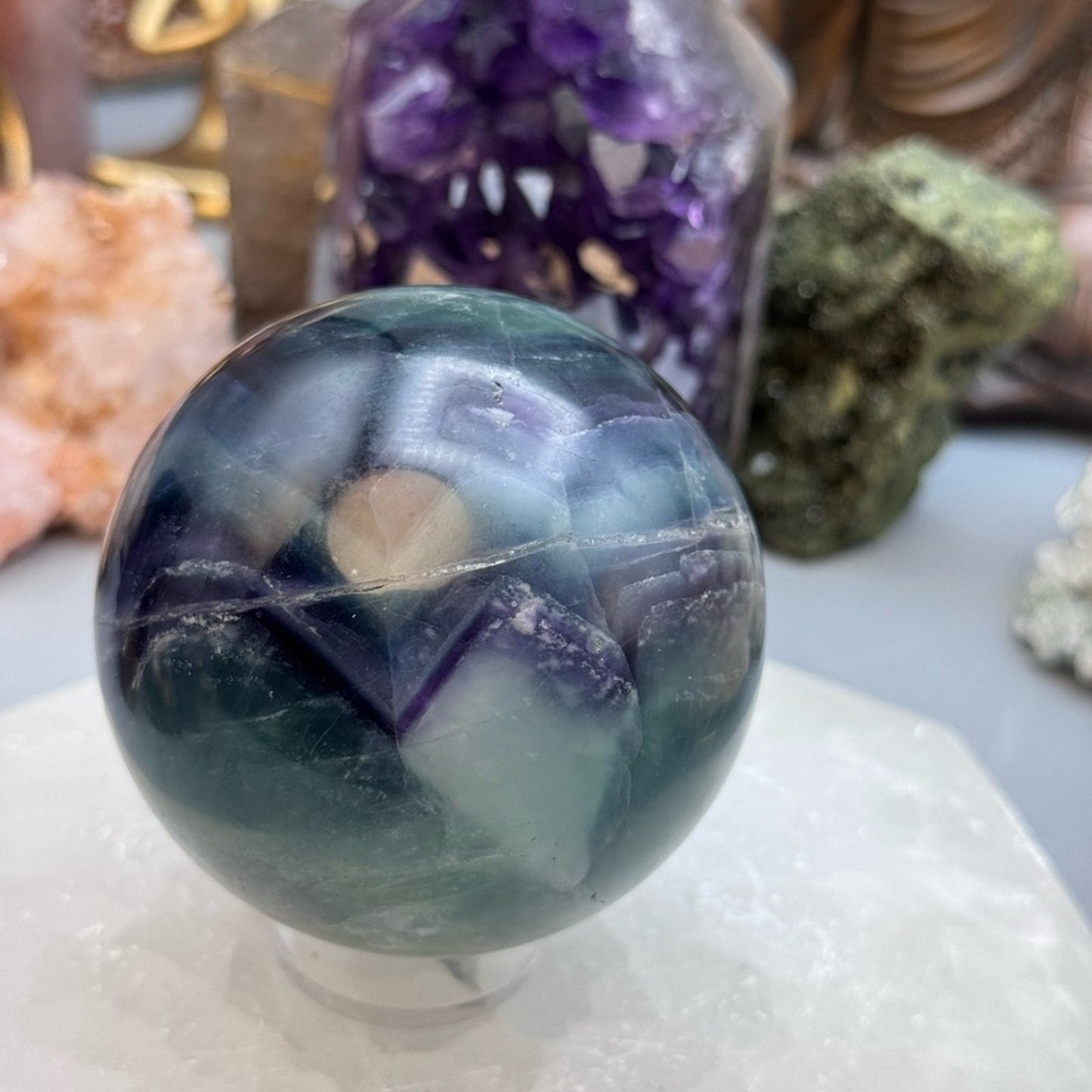Fluorite Sphere