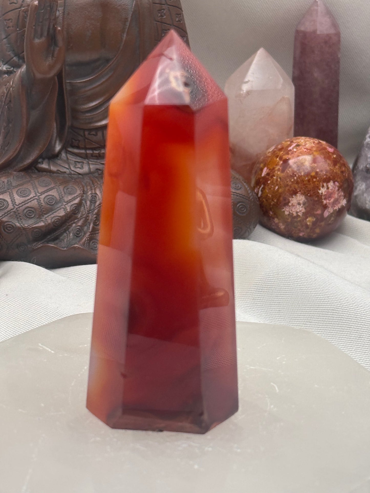 Carnelian Agate Tower