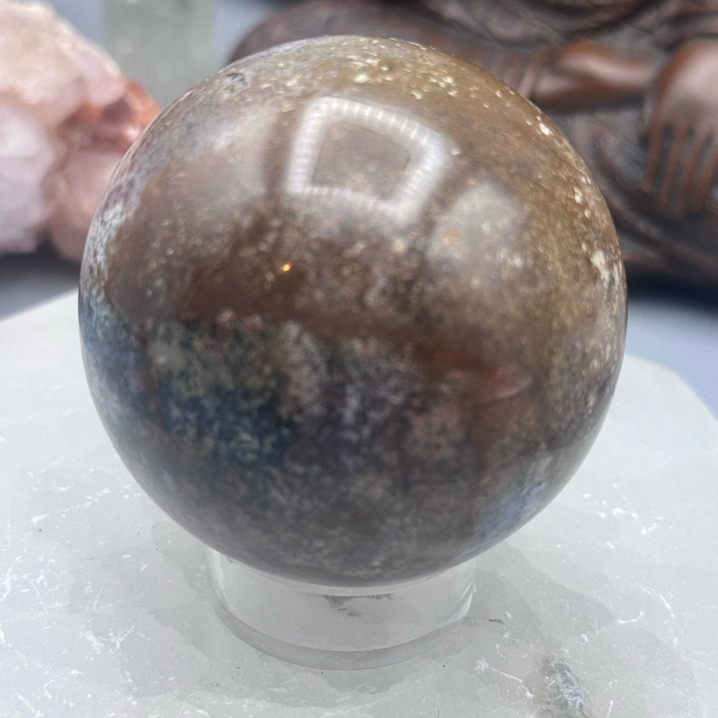 Ocean Jasper Sphere