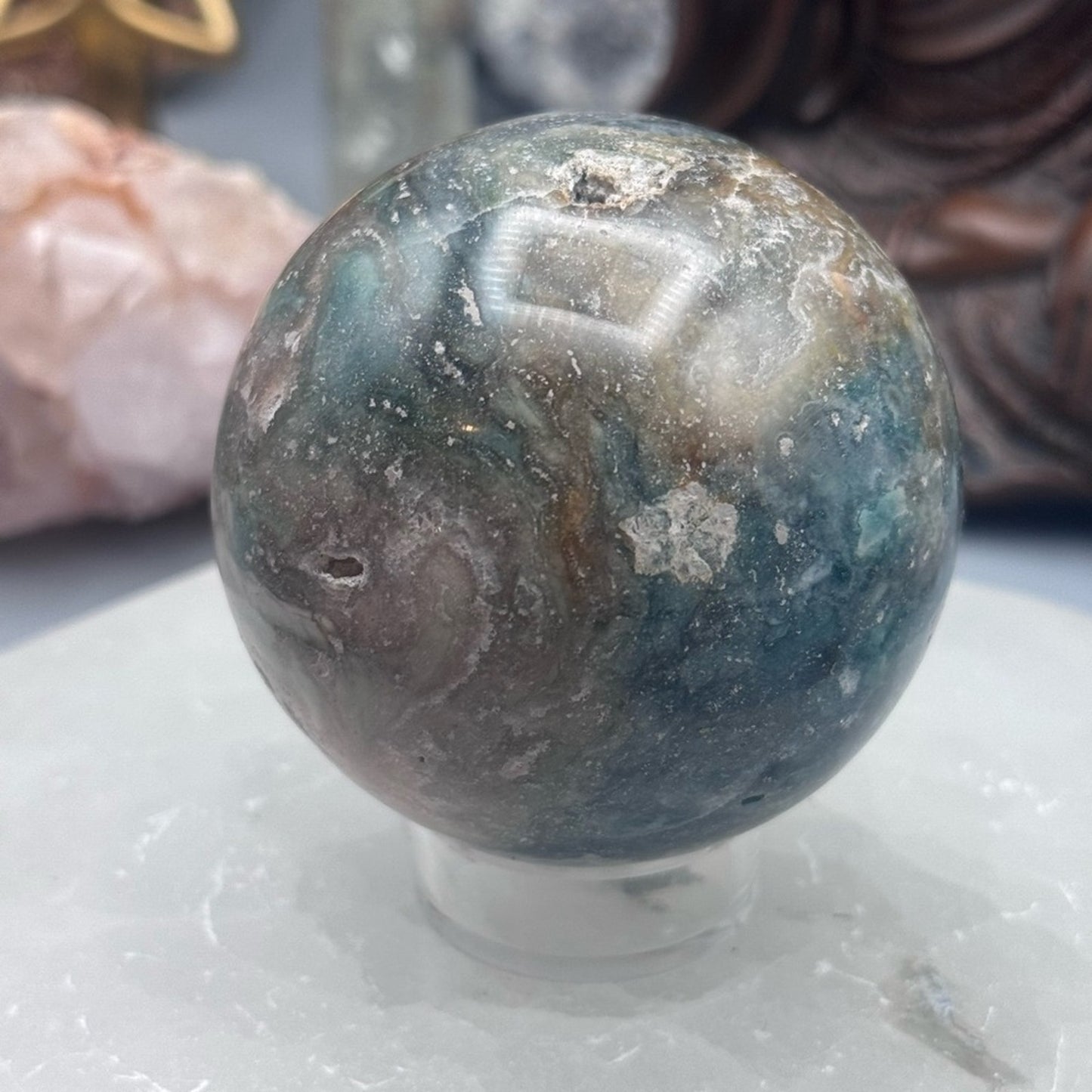 Ocean Jasper Sphere