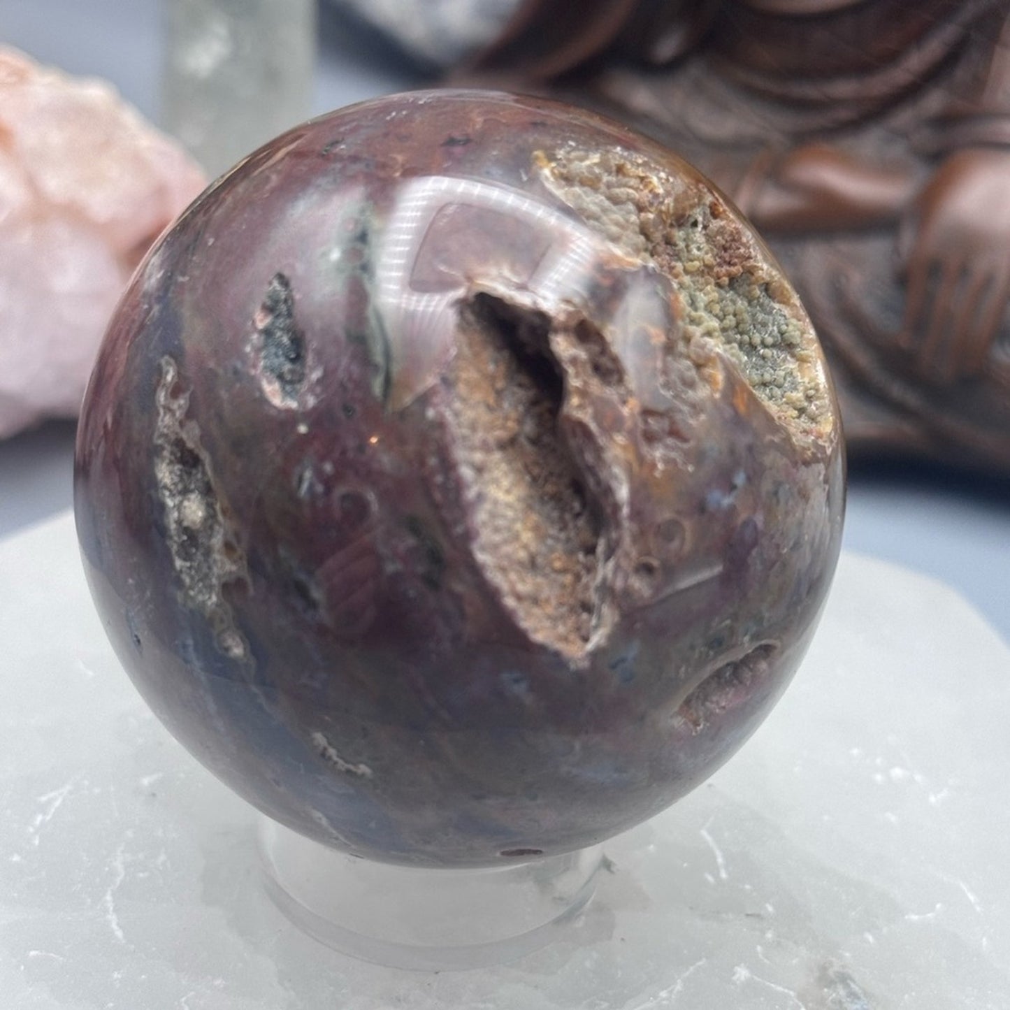 Ocean Jasper Sphere