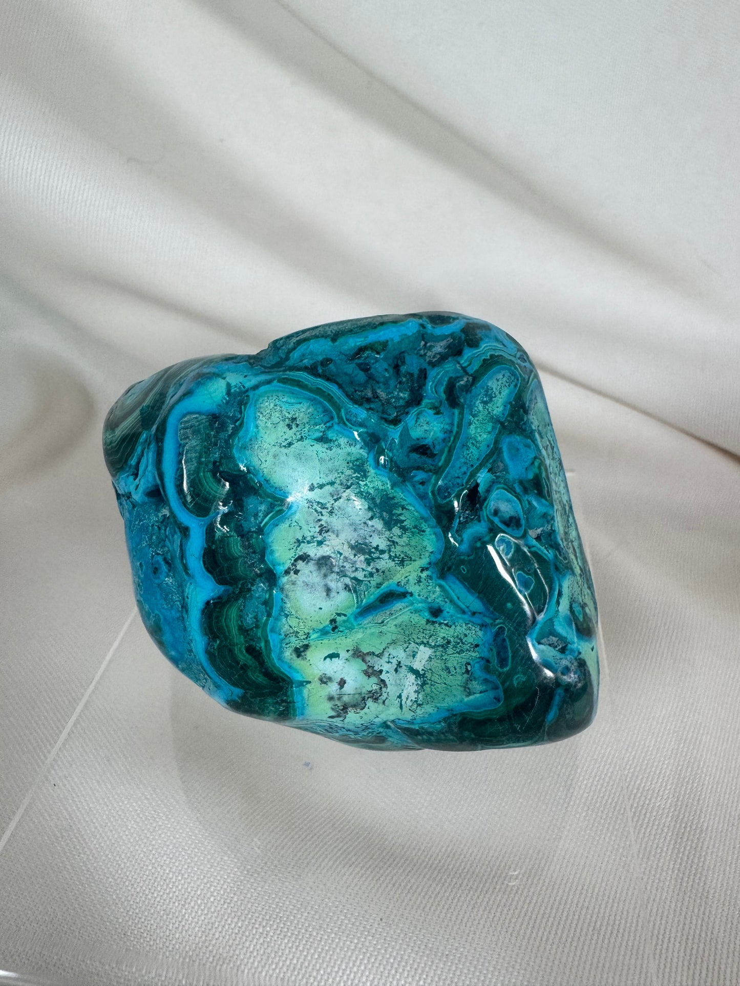 Chrysocolla & Malachite Polished Raw