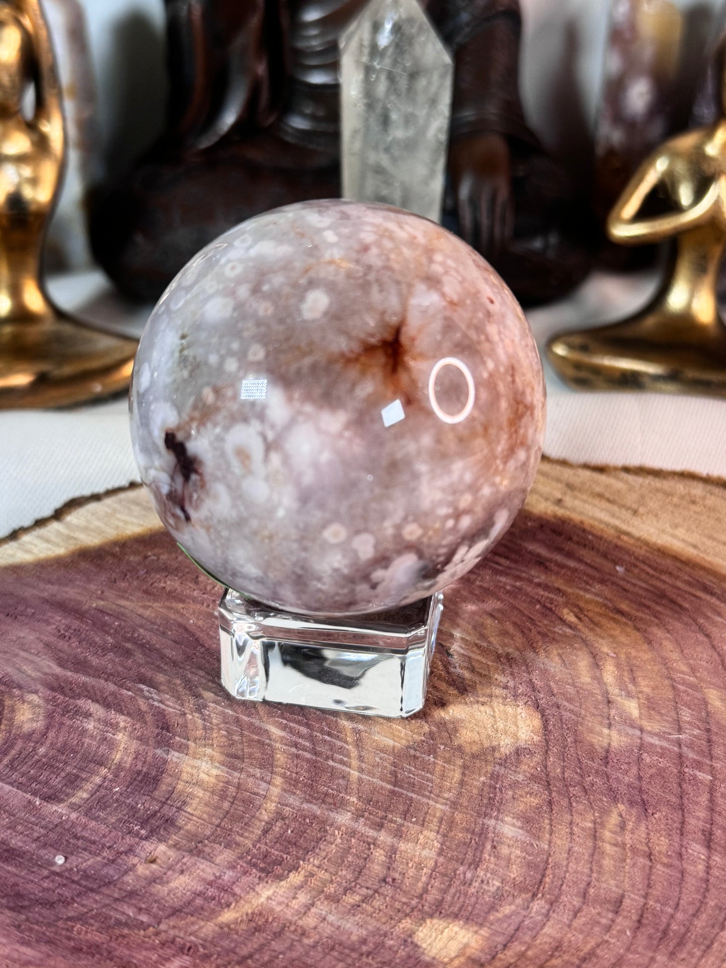 Pink Amethyst Sphere