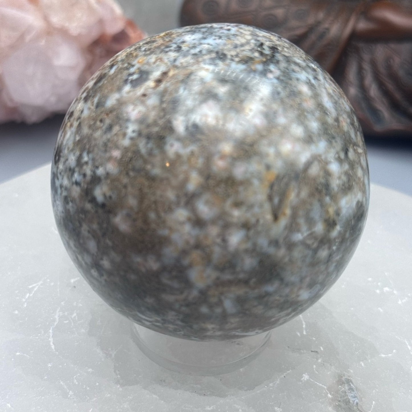 Ocean Jasper Sphere