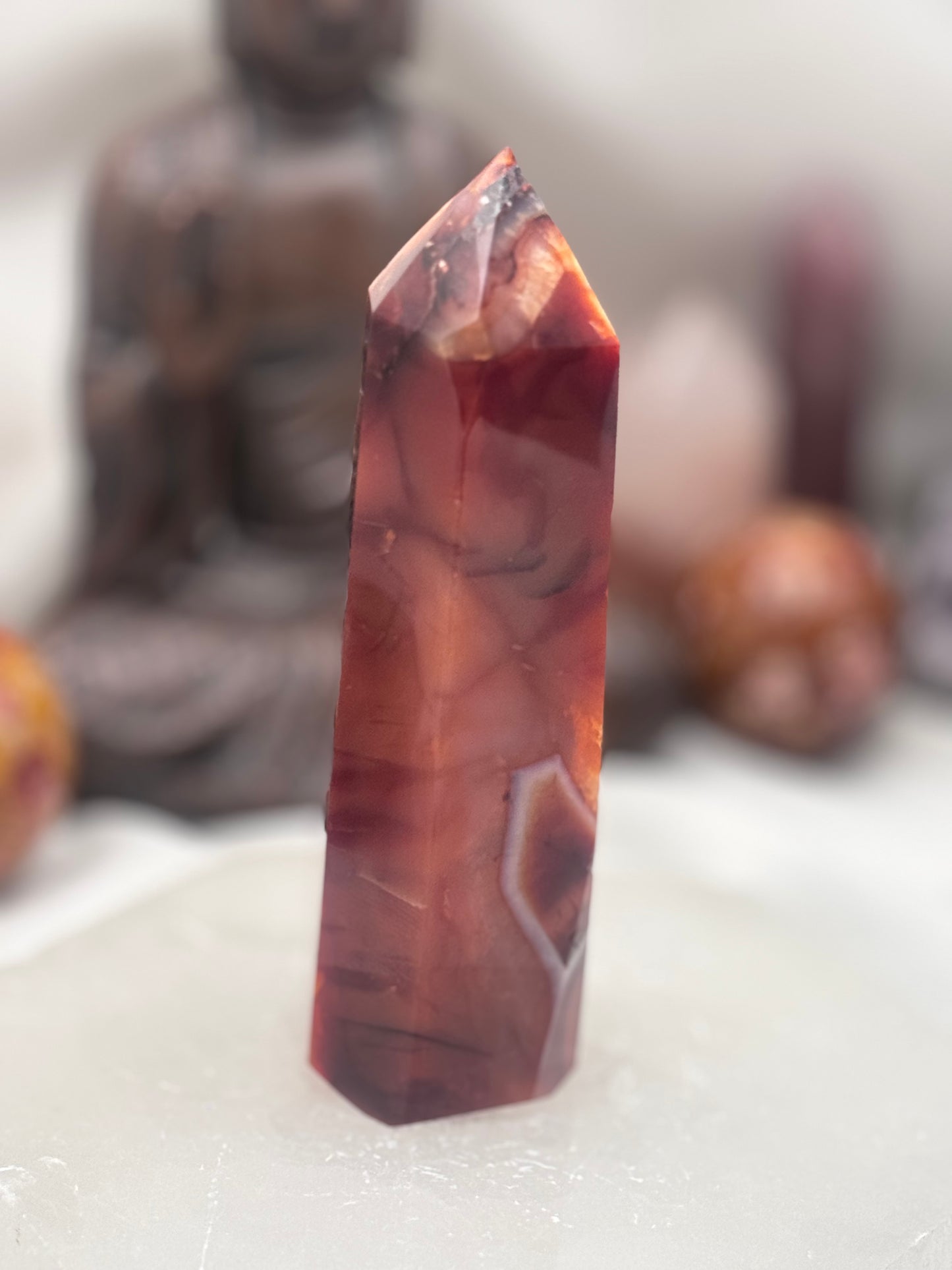 Carnelian Agate Tower