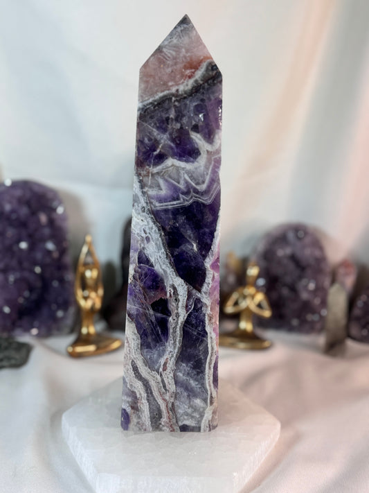 Chevron Amethyst Tower