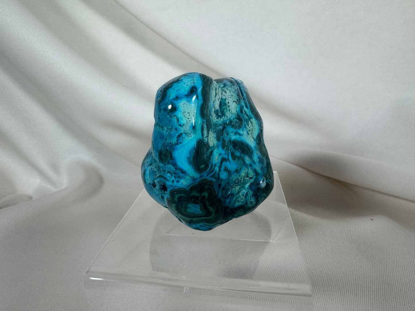 Chrysocolla & Malachite Polished Raw