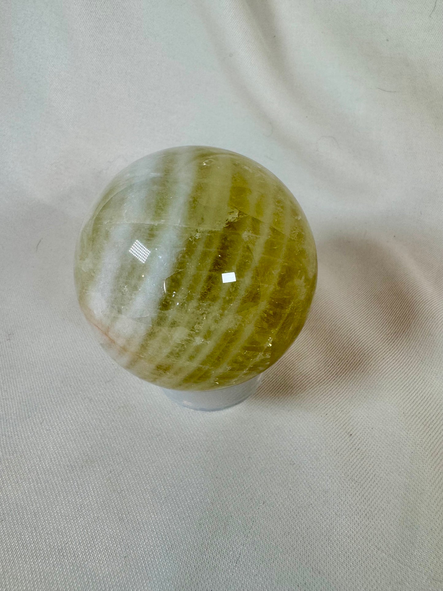 Lemon Citrine Sphere