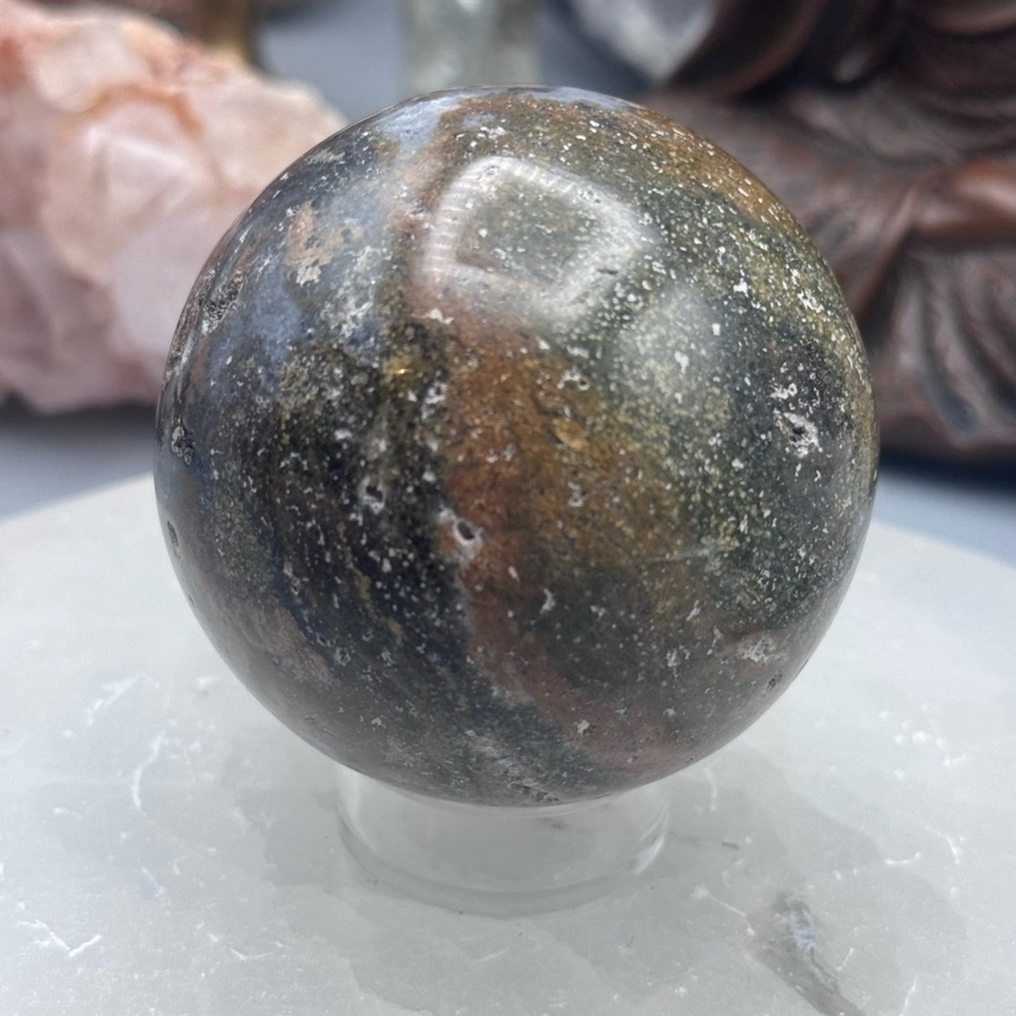 Ocean Jasper Sphere