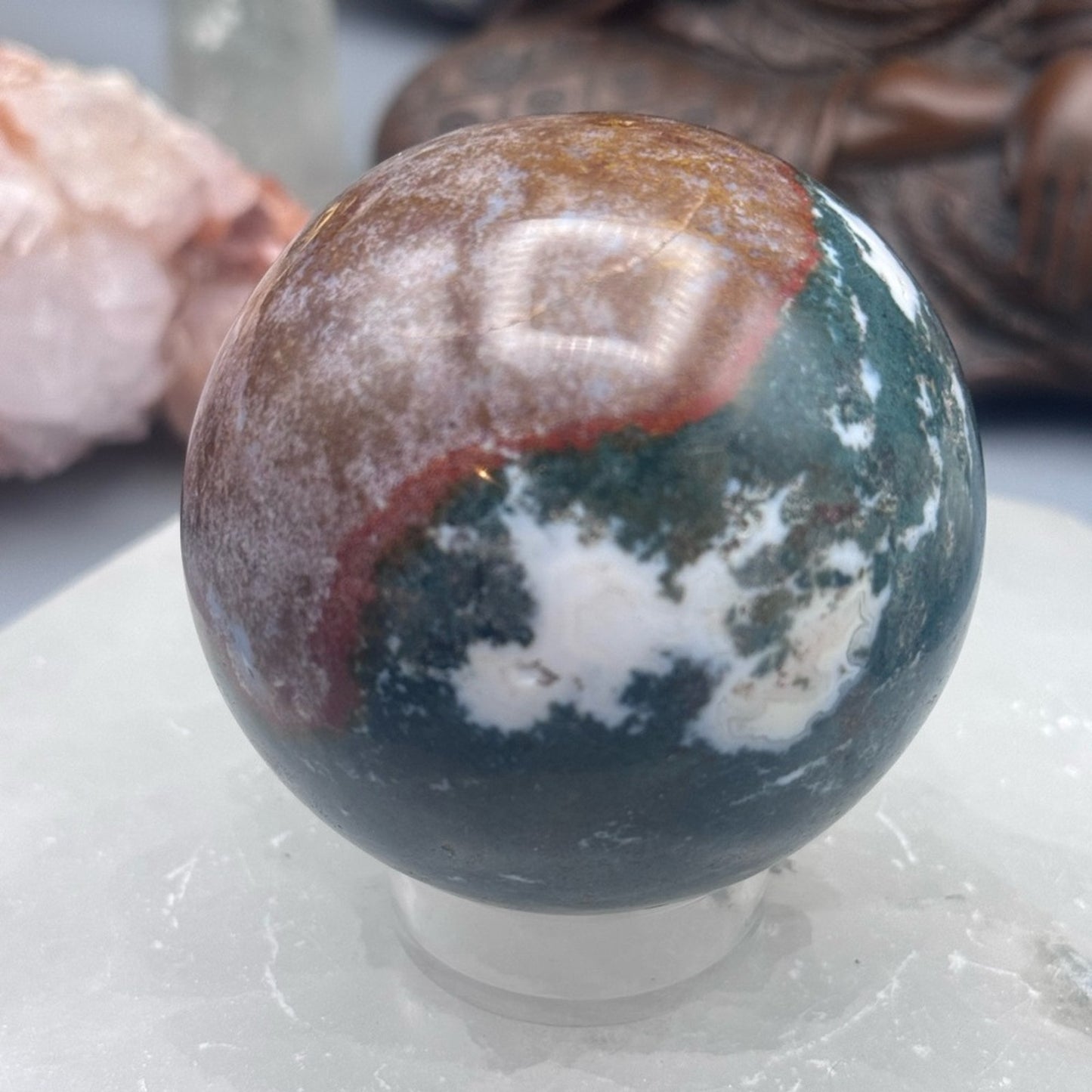 Ocean Jasper Sphere