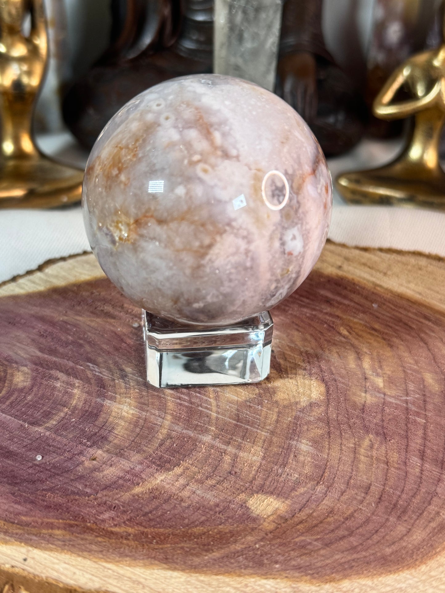 Pink Amethyst Sphere