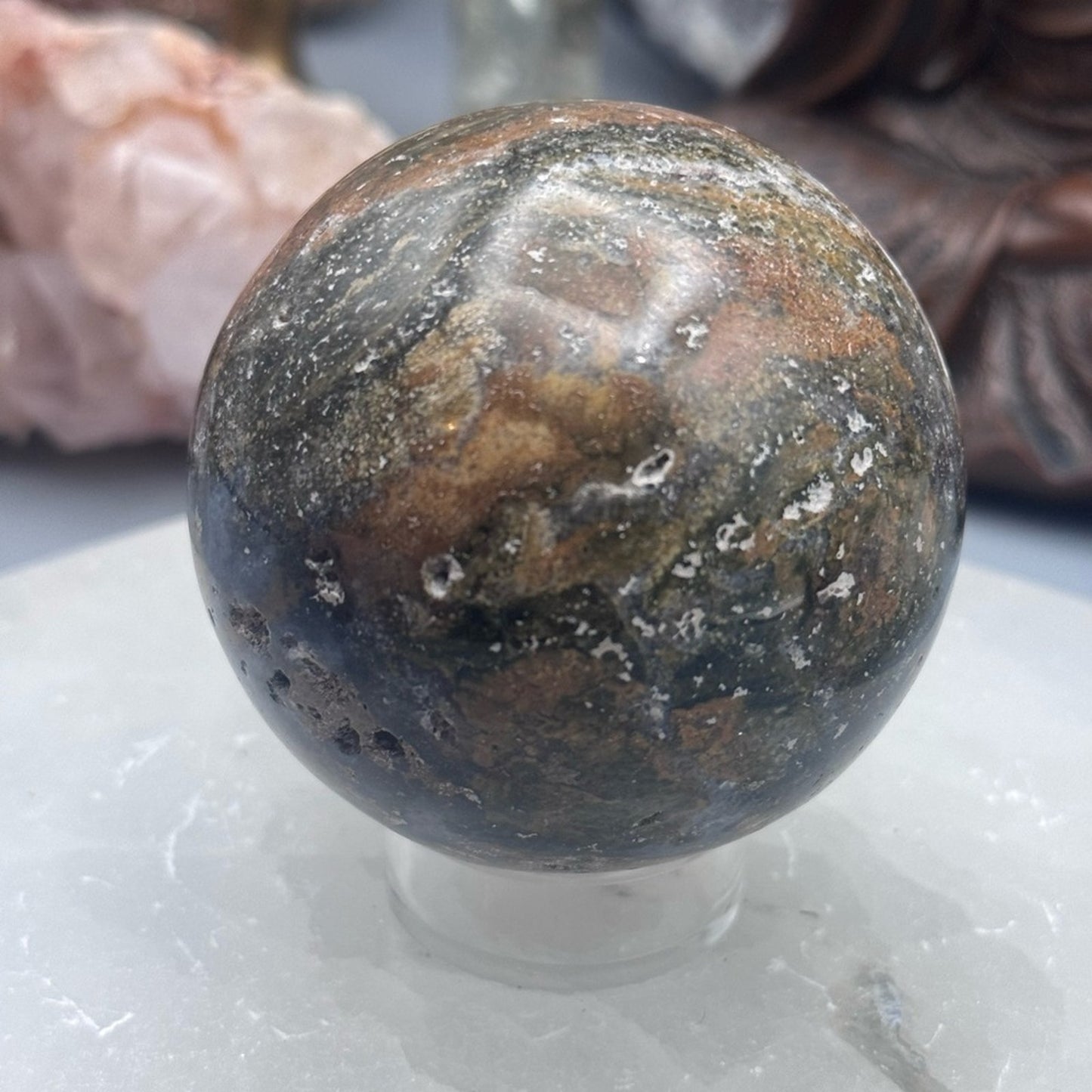 Ocean Jasper Sphere