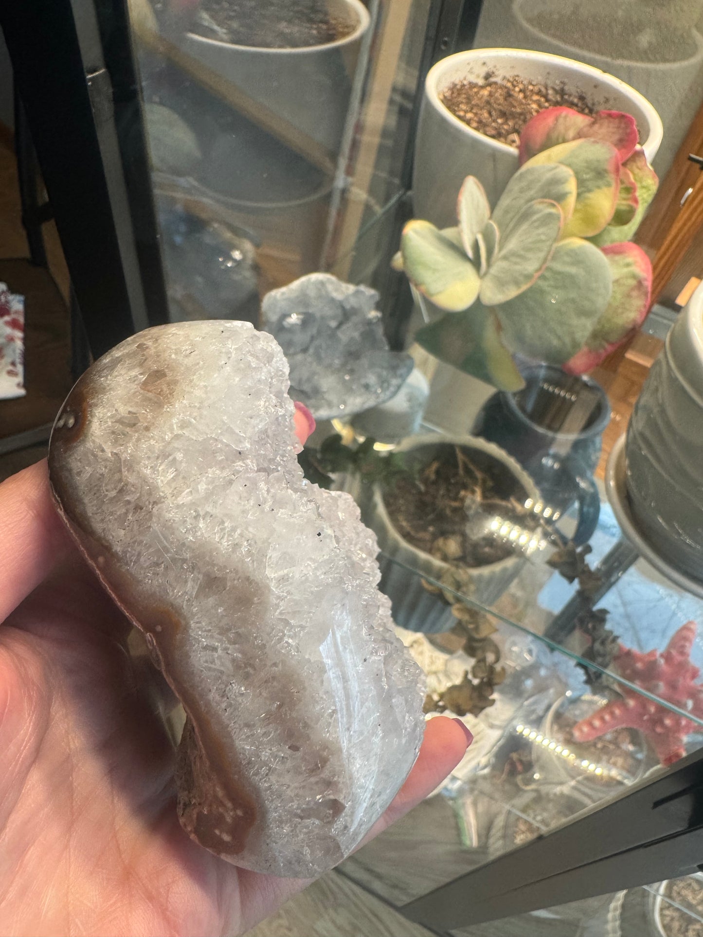 Clear Quartz Heart