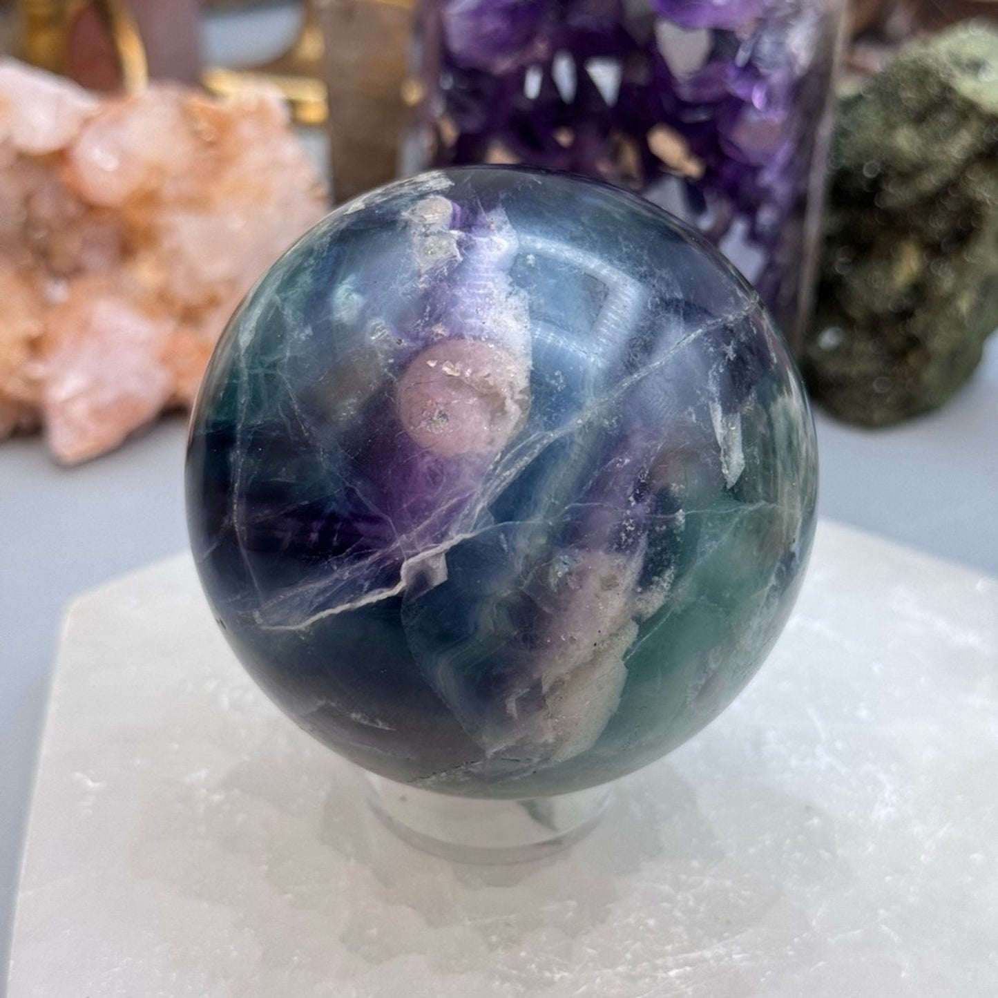 Fluorite Sphere